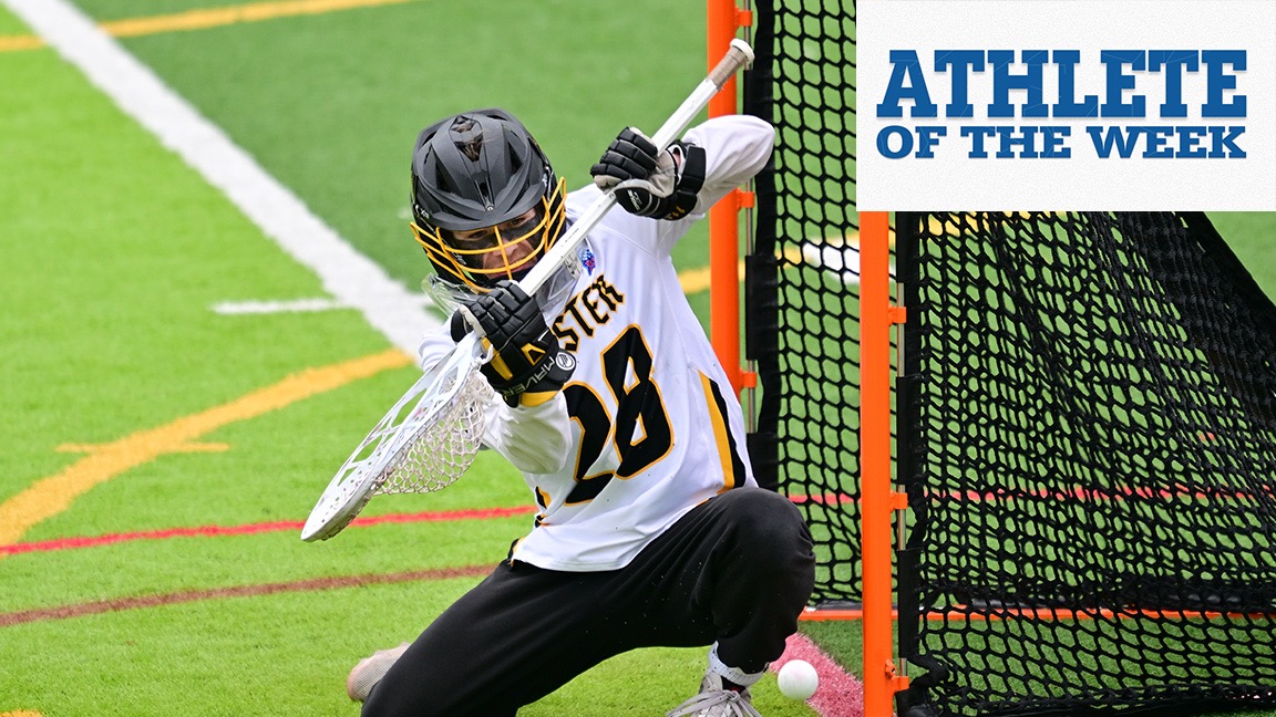 Case Lowery makes a save - named NCAC Athlete of the Week