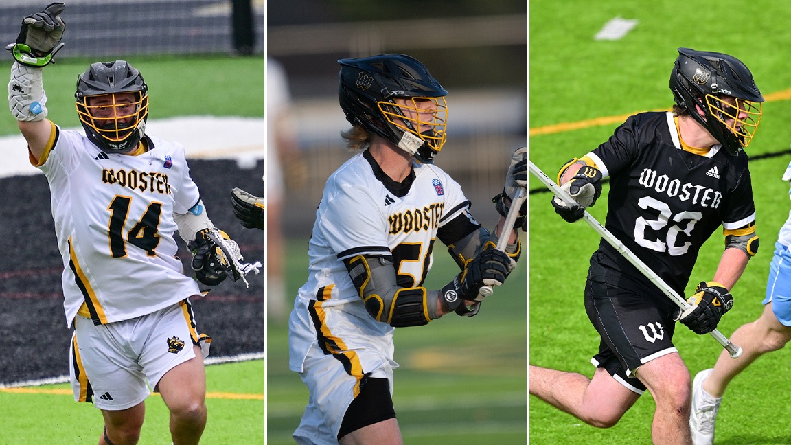 Side-by-side action photos of Jack Holub, Lane Kellogg, Domenic Cuda