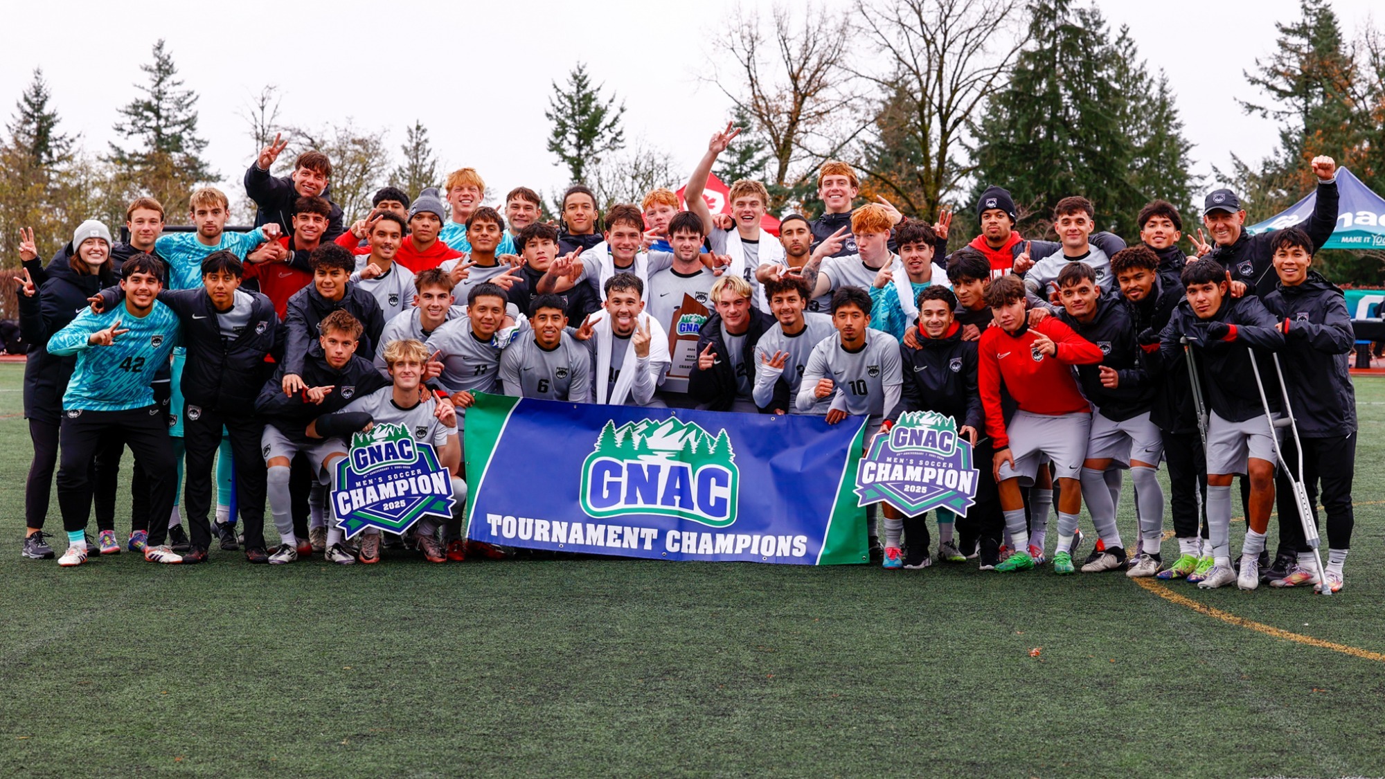 Men's Soccer GNaC Champion 2025
