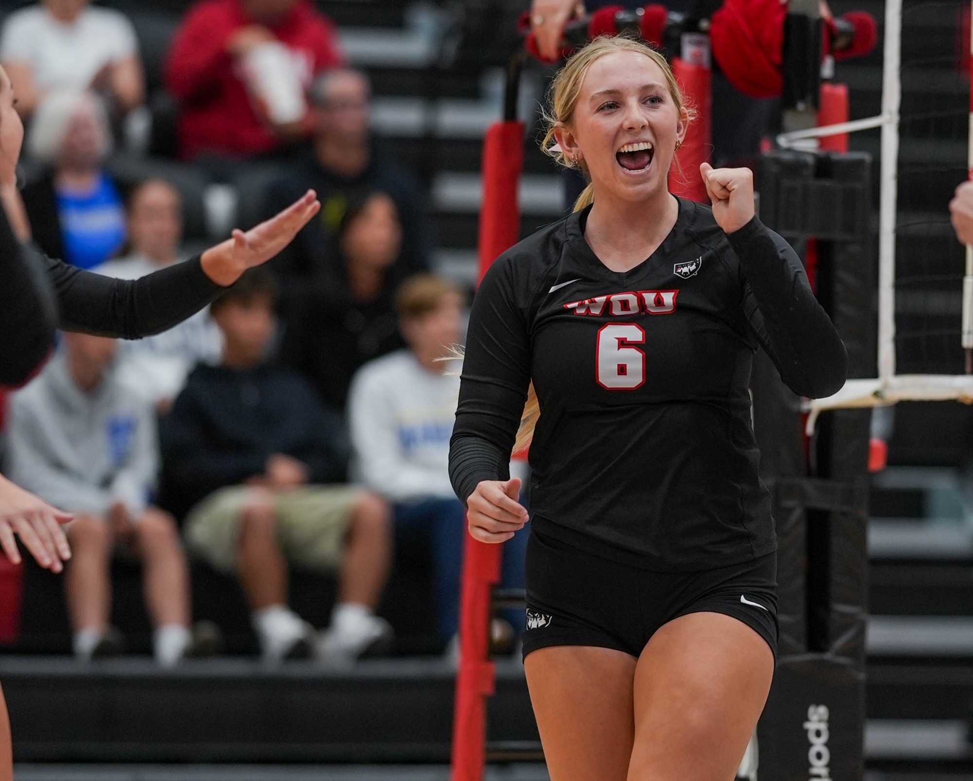 Markley celebrates