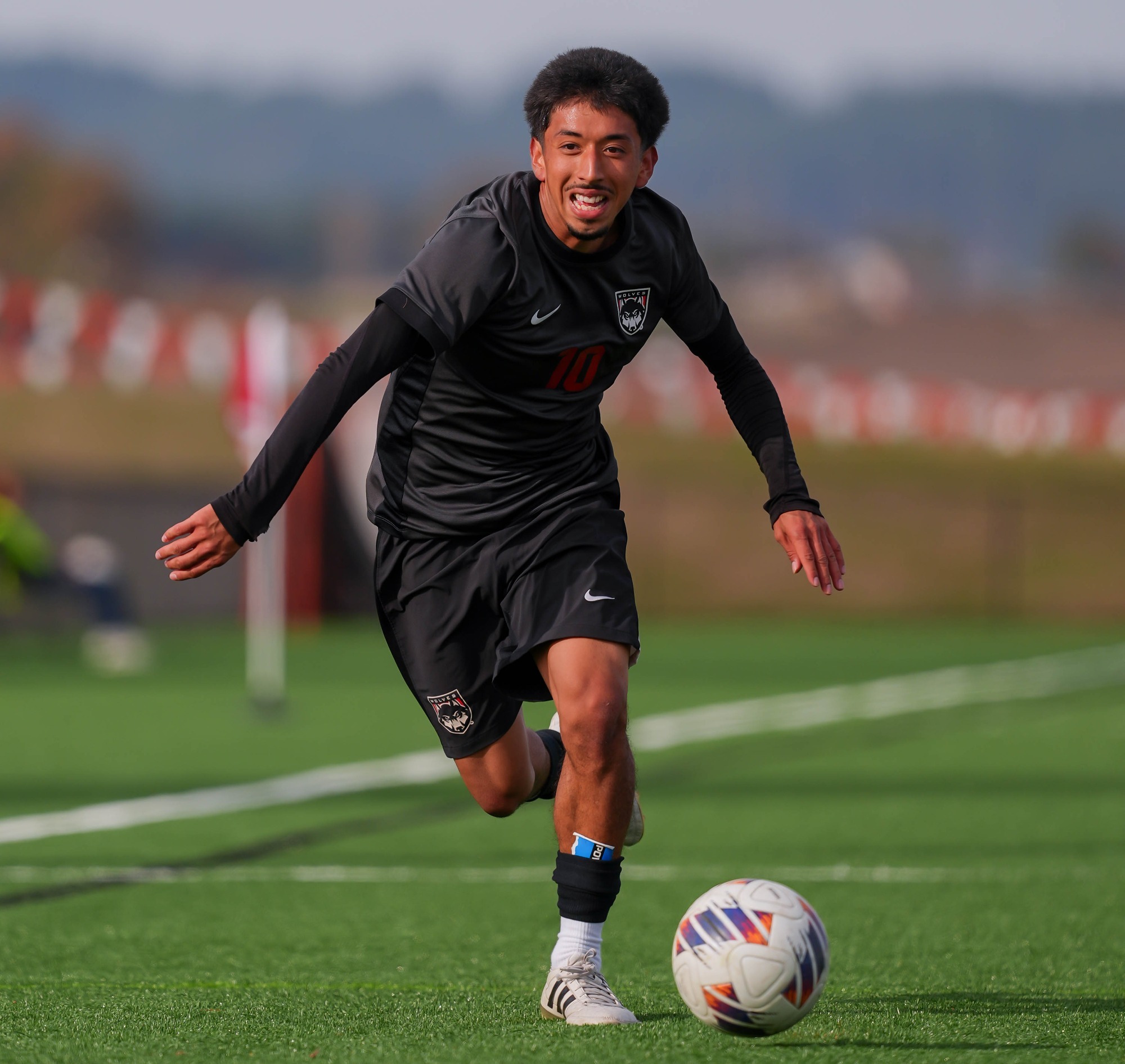 Marcus Vazquez scored the first goal of the match against Simon Fraser