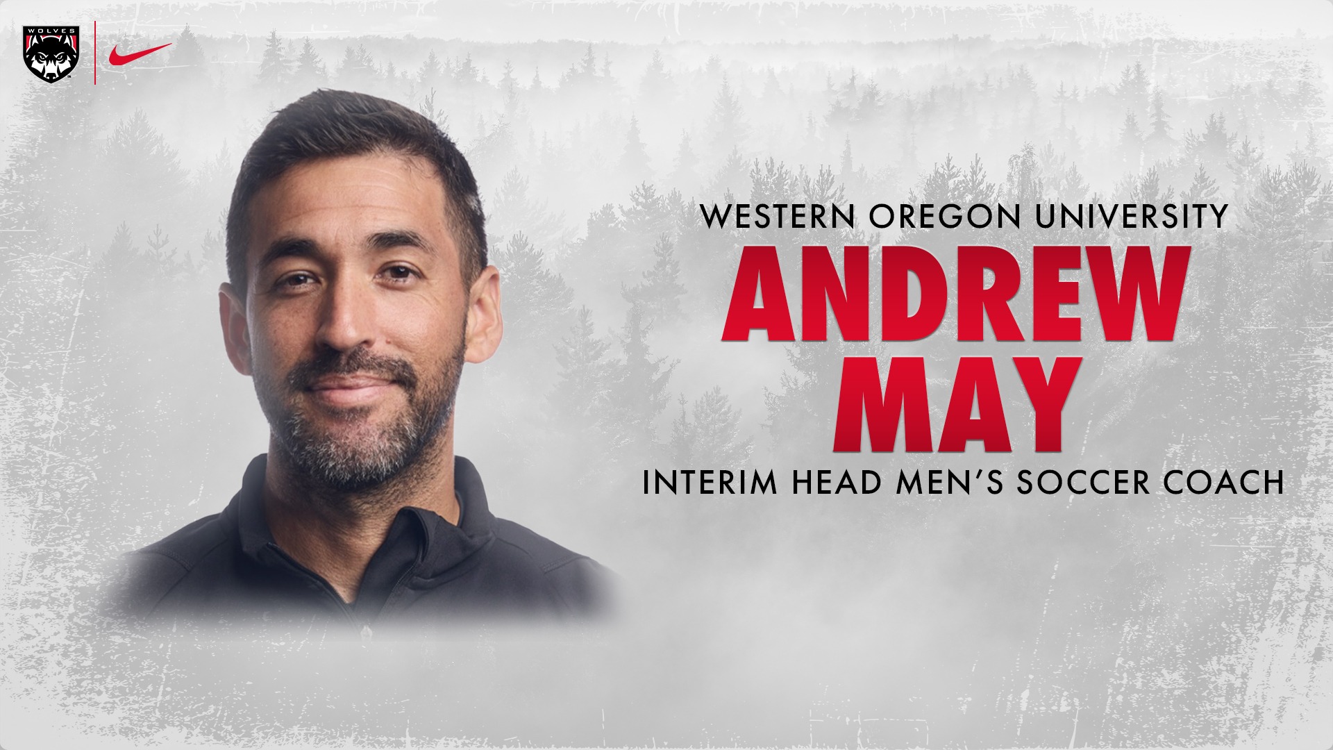 Andrew May New Interim Men's Soccer coach