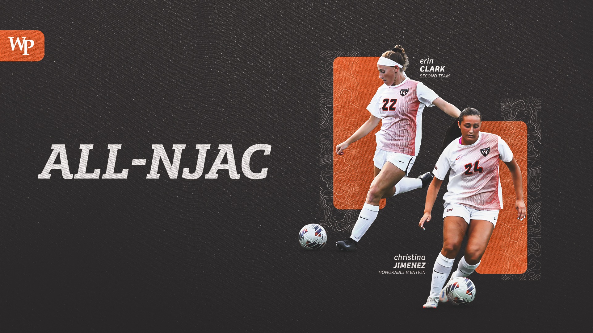 2025 All-NJAC Team Women's Soccer Web Graphic