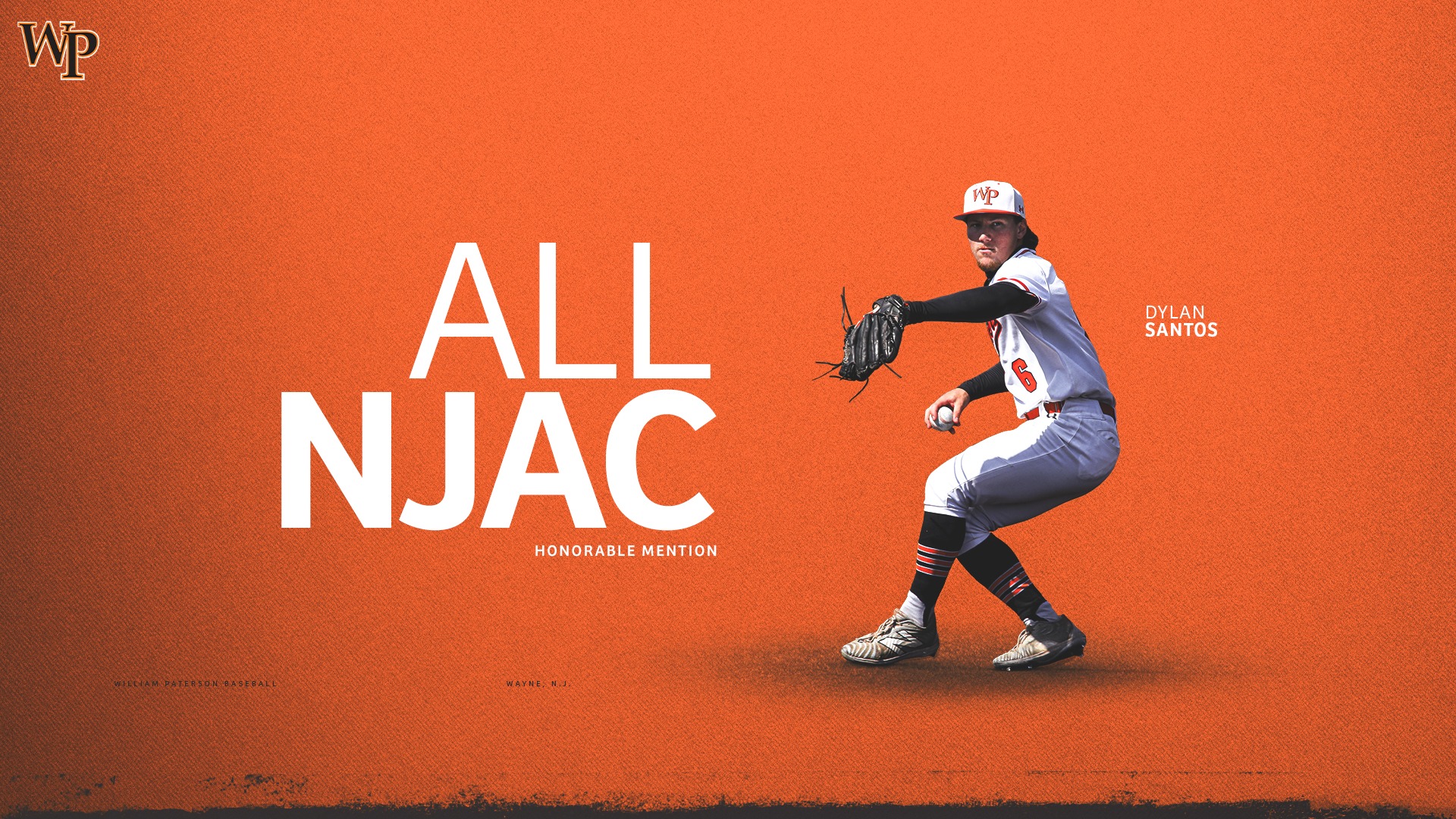 Dylan Santos All-NJAC Web Graphic