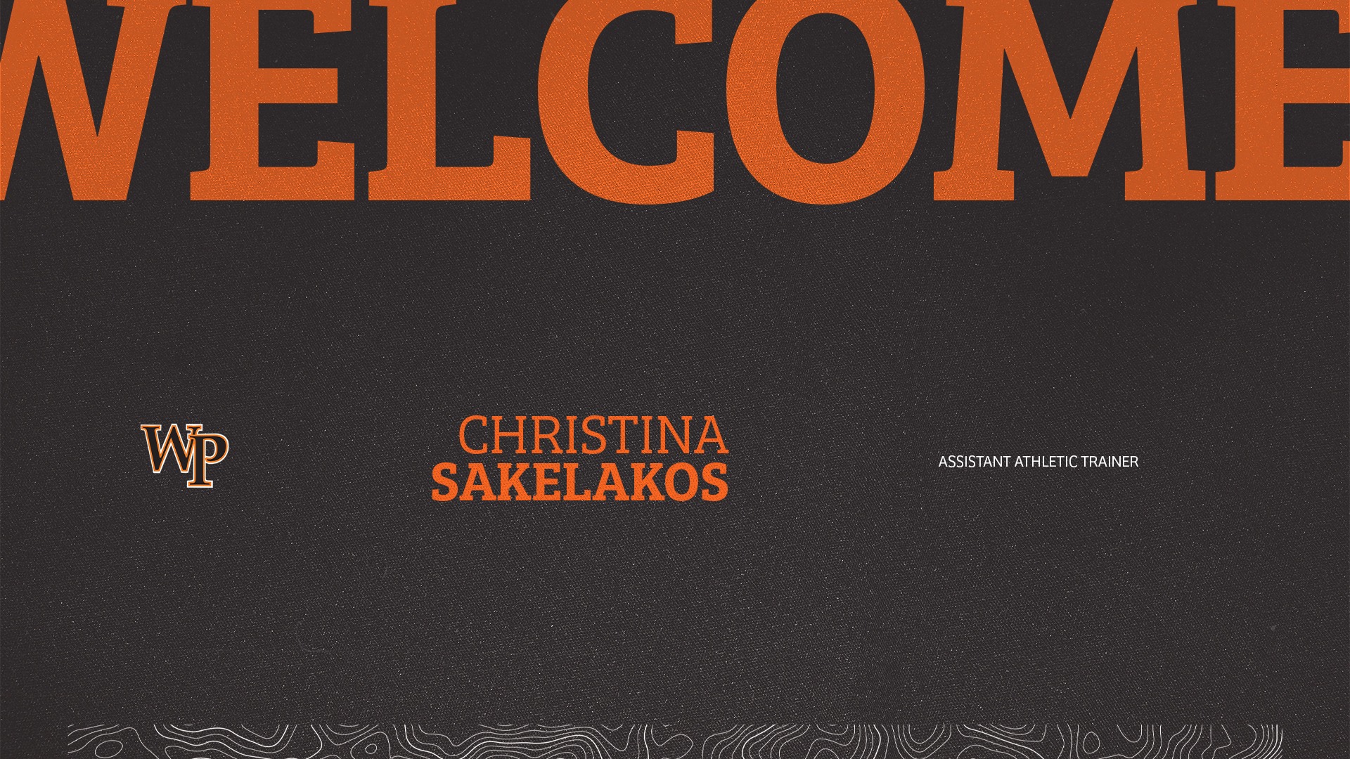 Christina Sakelakos Named Assistant Athletic Trainer