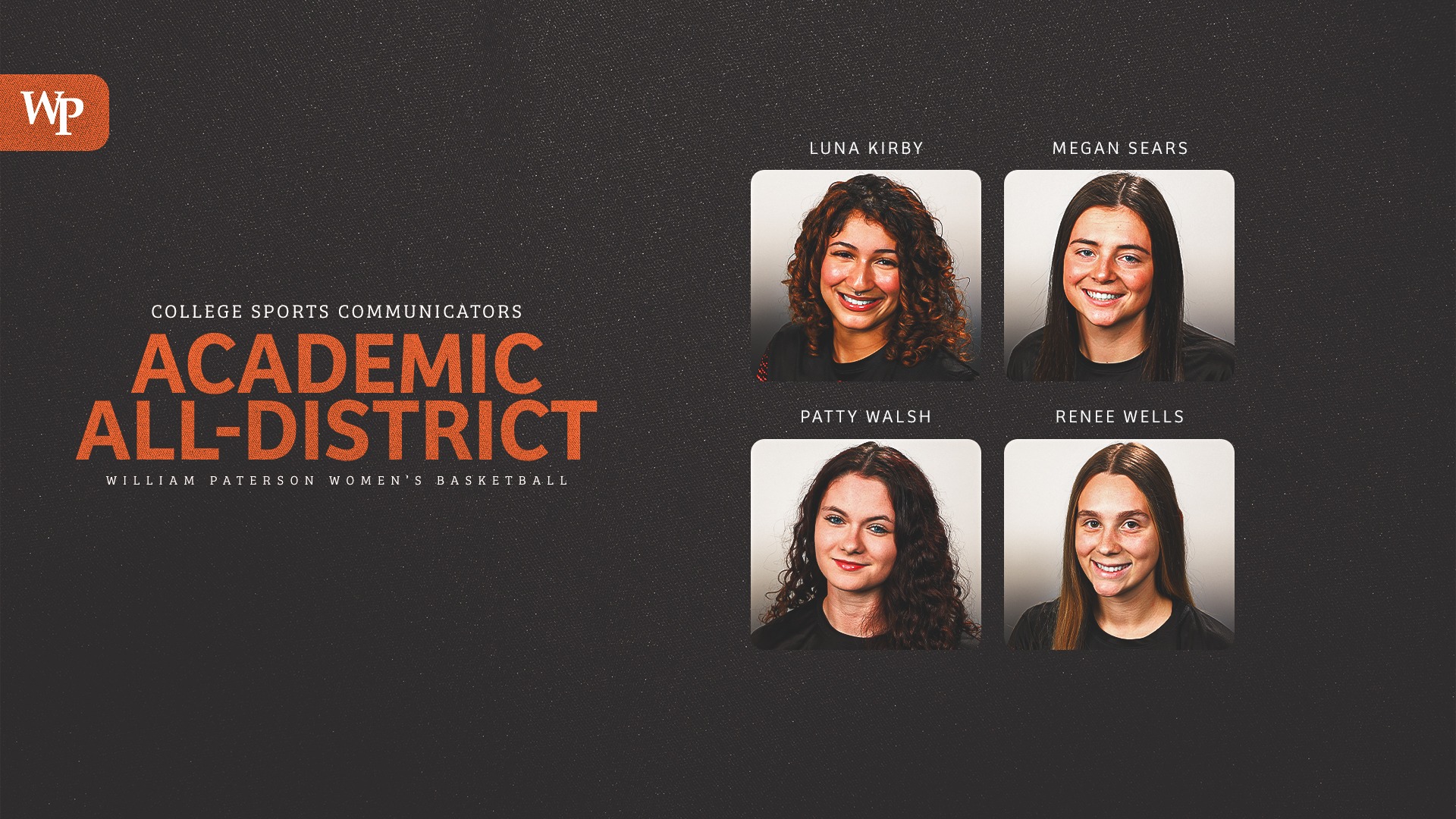 2025-26 College Sports Communicators (CSC) Women's Basketball Academic All-District Team