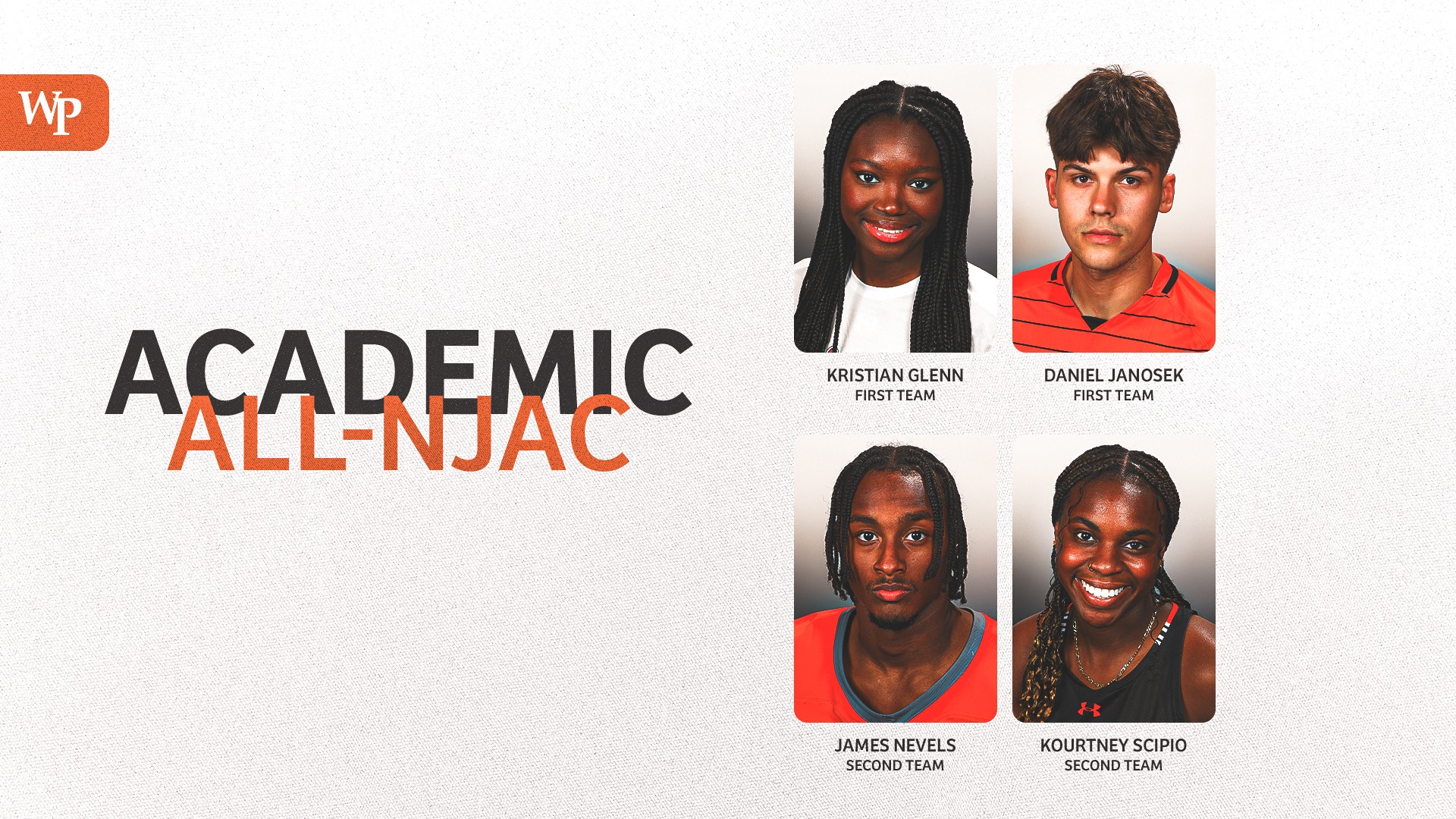 2026 Academic All-NJAC Team