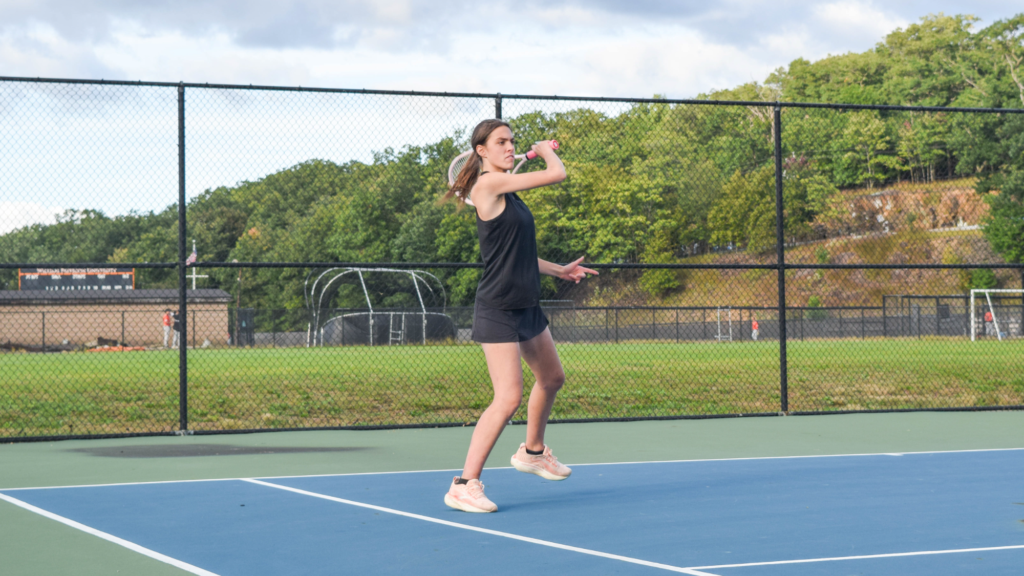 Women's Tennis vs. Mount Saint Vincent-092326 Action Photos