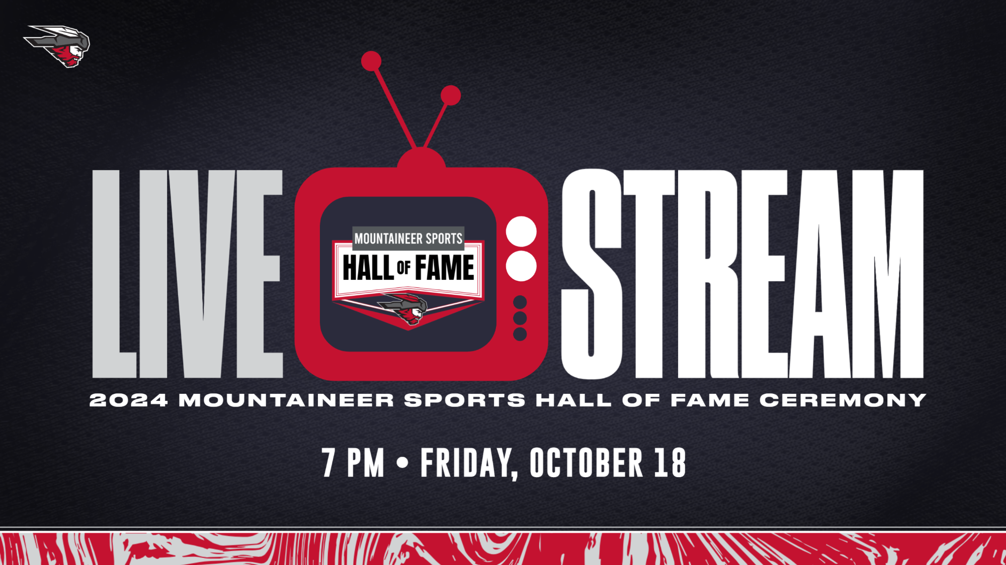 ATH-MSHOF livestream link ad 241018