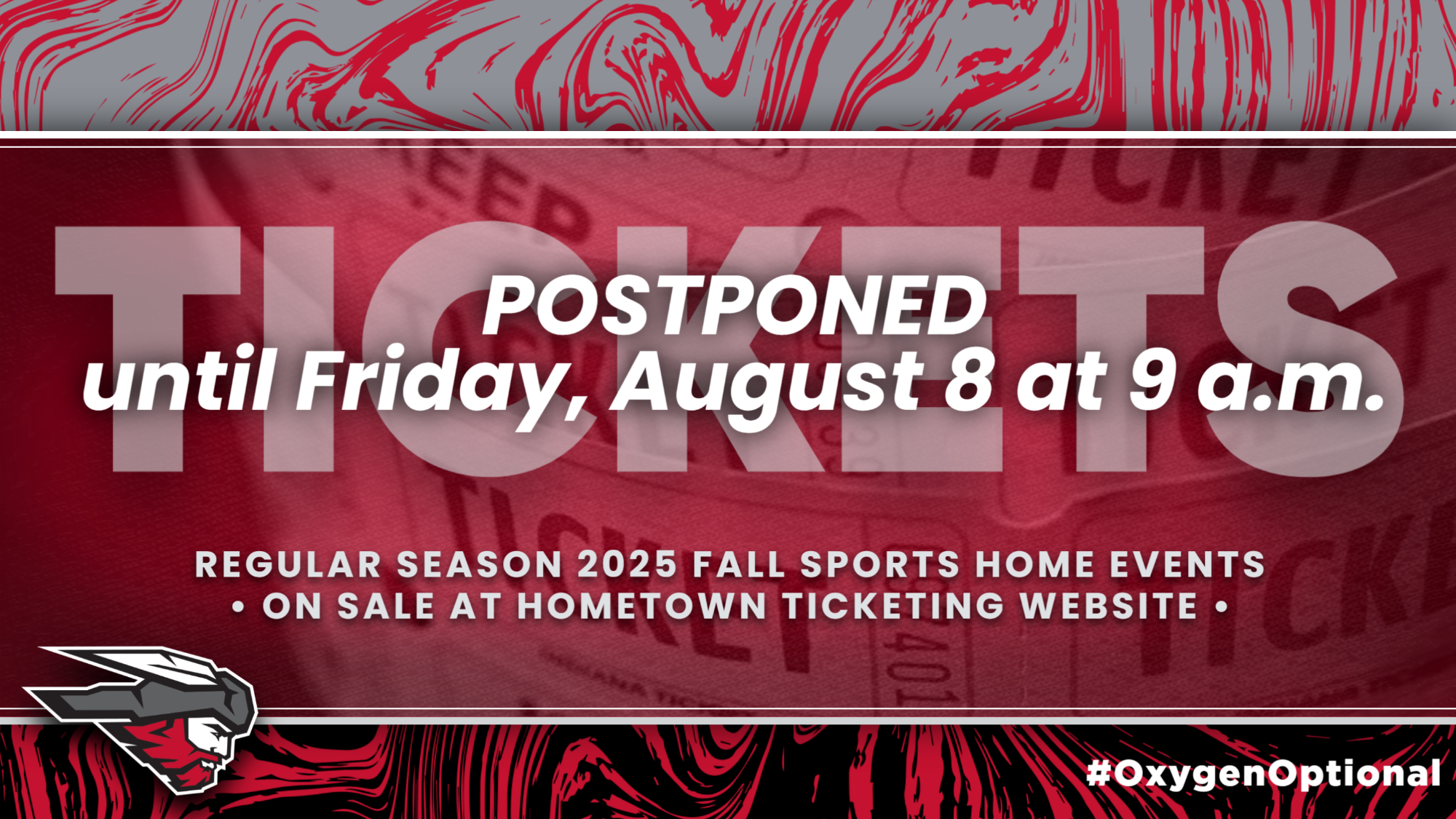Tickets announcement postponed 250731