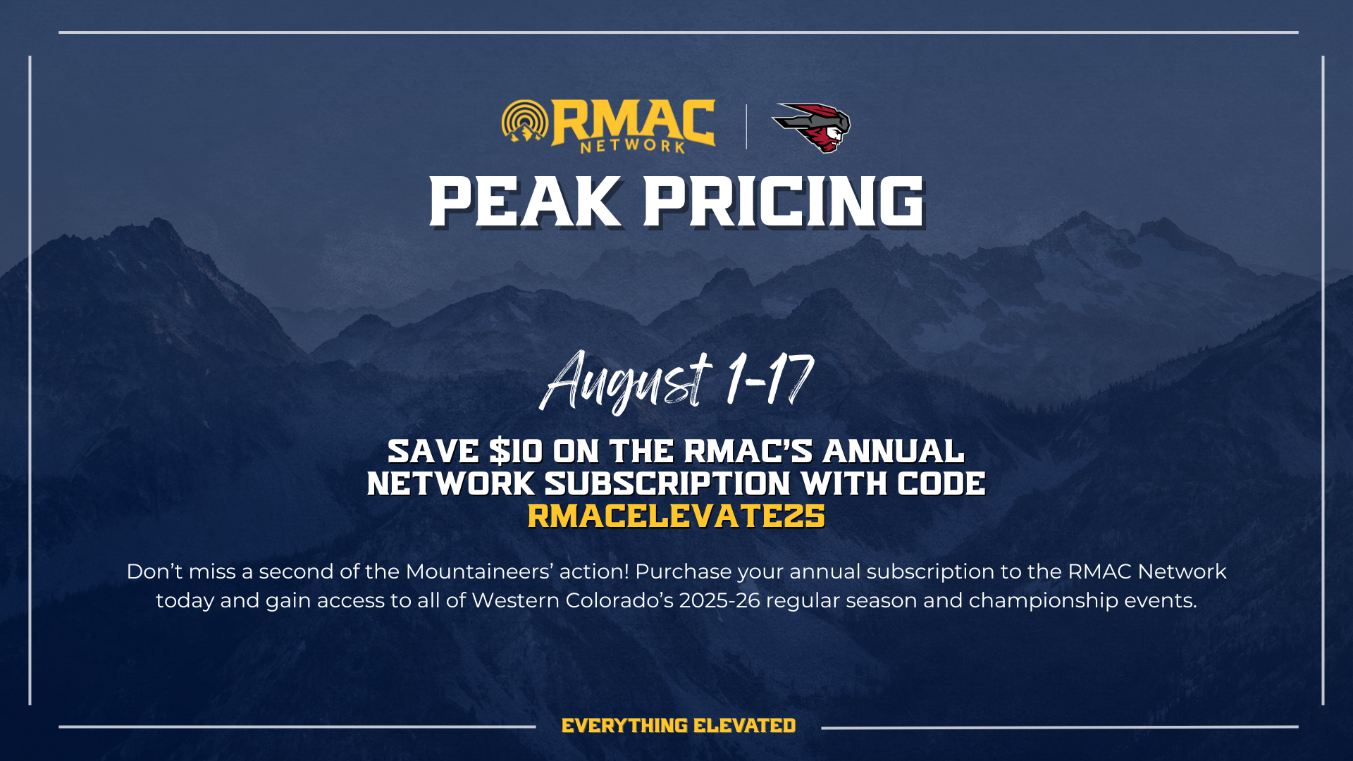 RMAC-PPV Peak Pricing 250807
