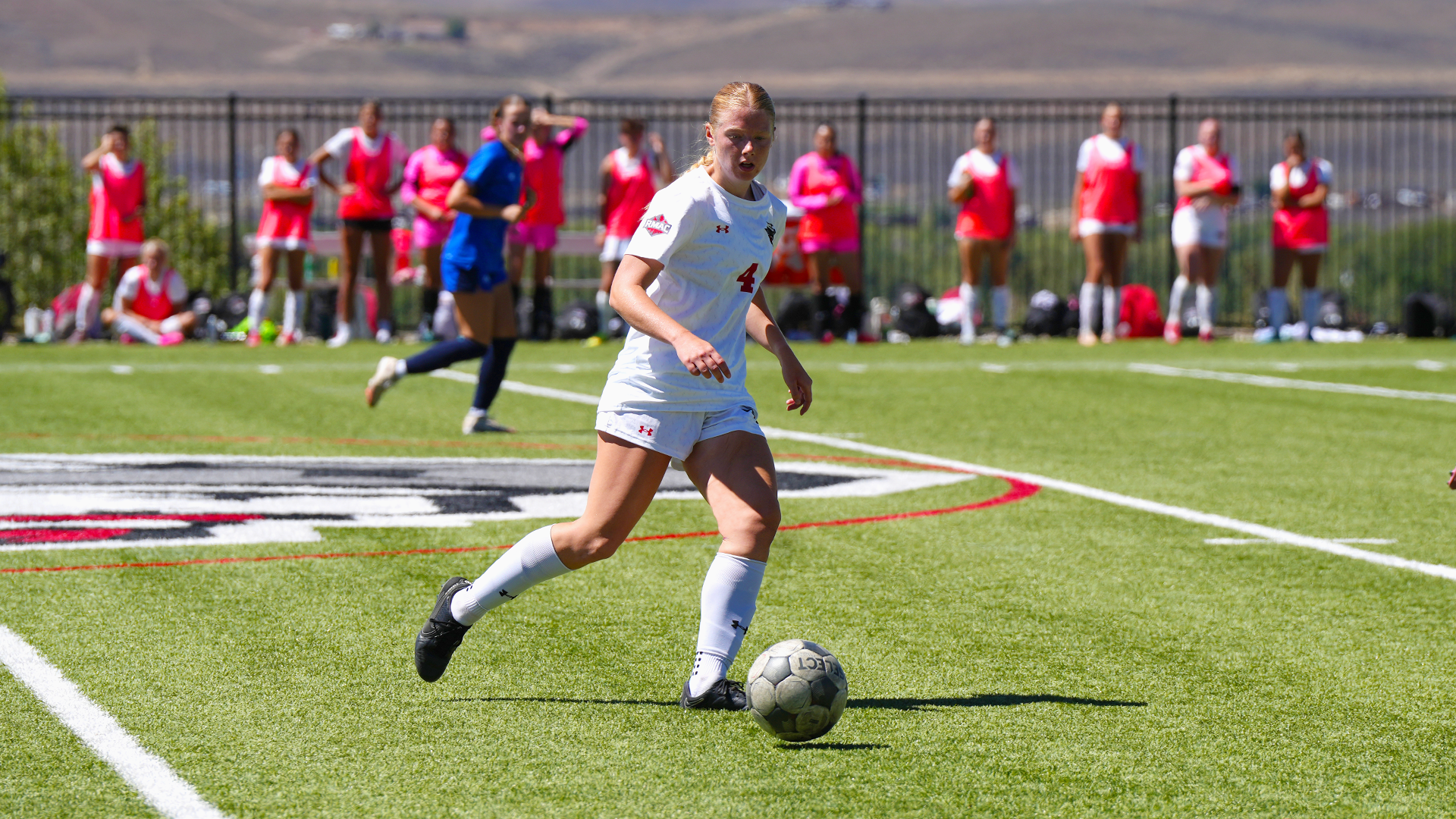 Jordan Welsh during Lubbock Christian game