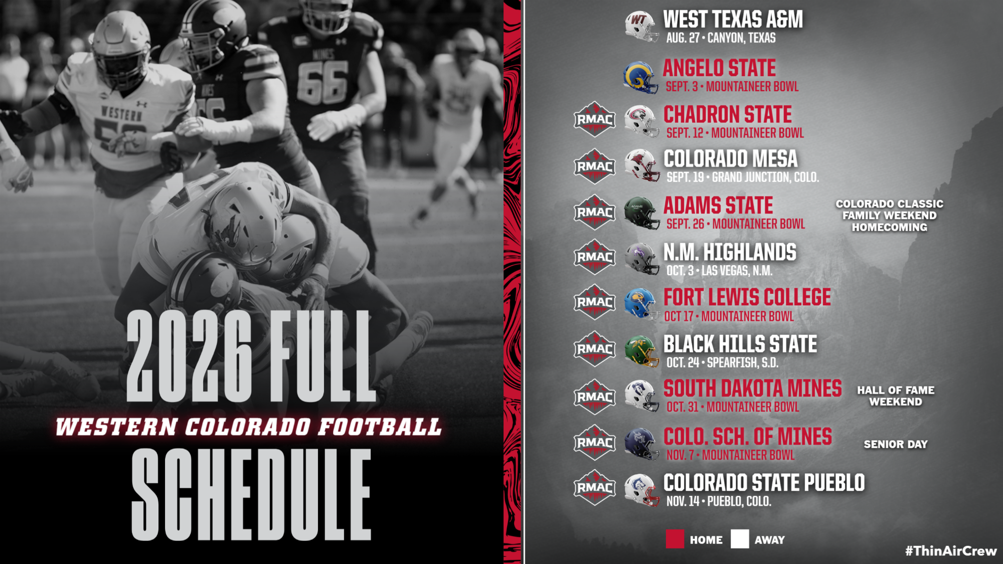 FB-2026 schedule release 260209