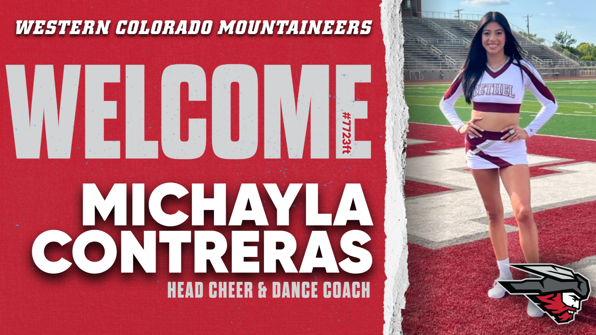 Michayla Contreras named Western Colorado University head cheer and dance coach