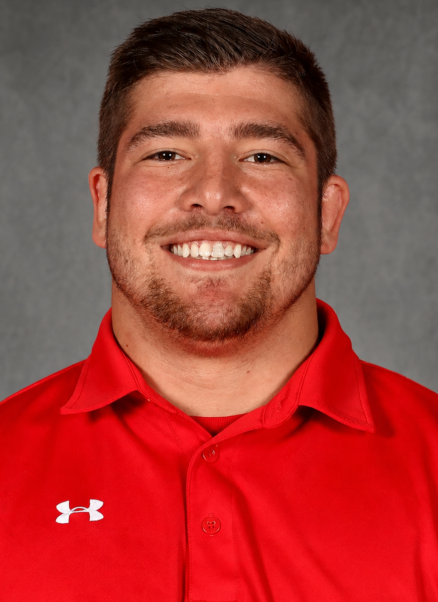 Assistant football coach Lane Barnes