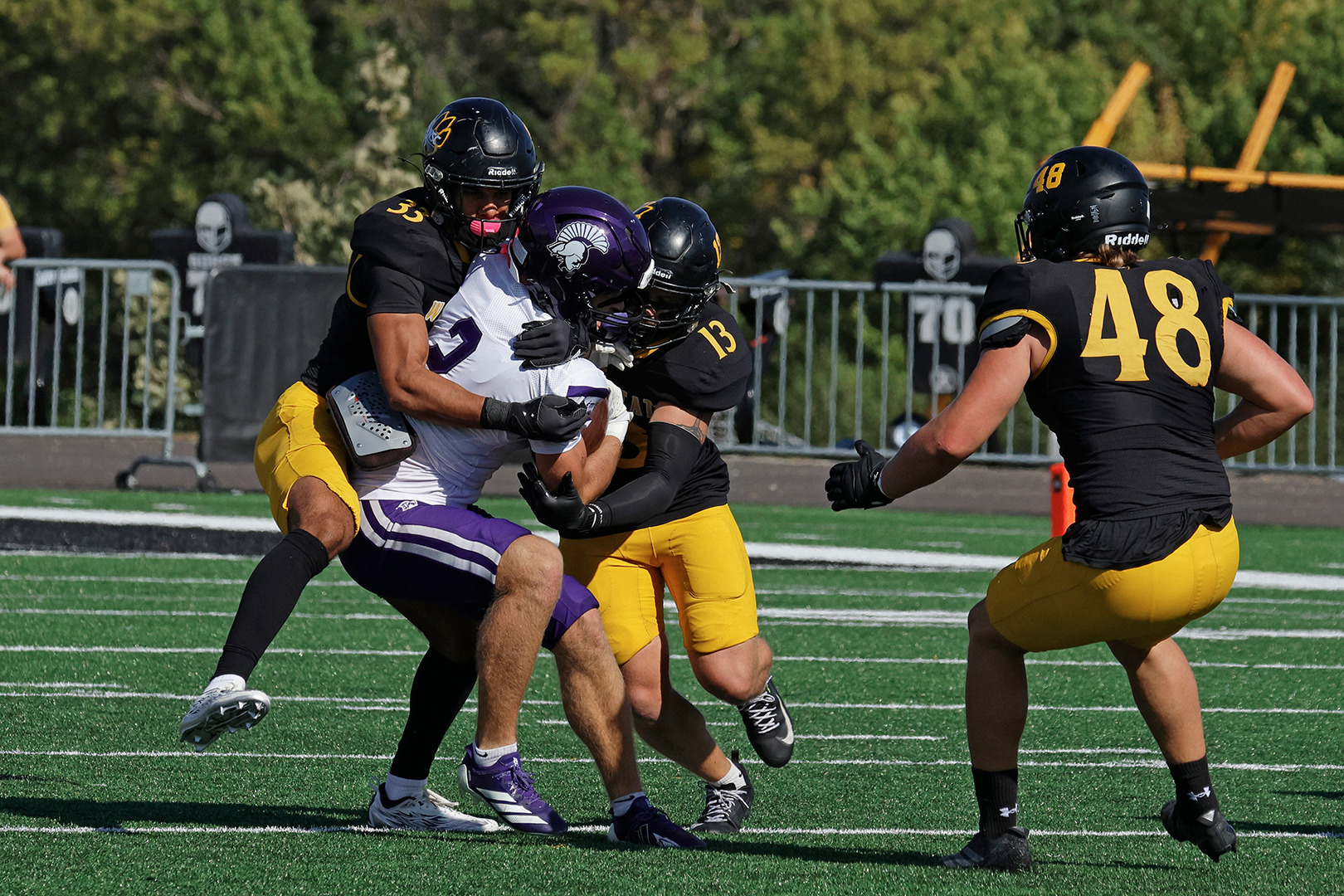 WAYNE STATE FOOTBALL VS WINONA STATE. PHOTO BY BOB BERRY
