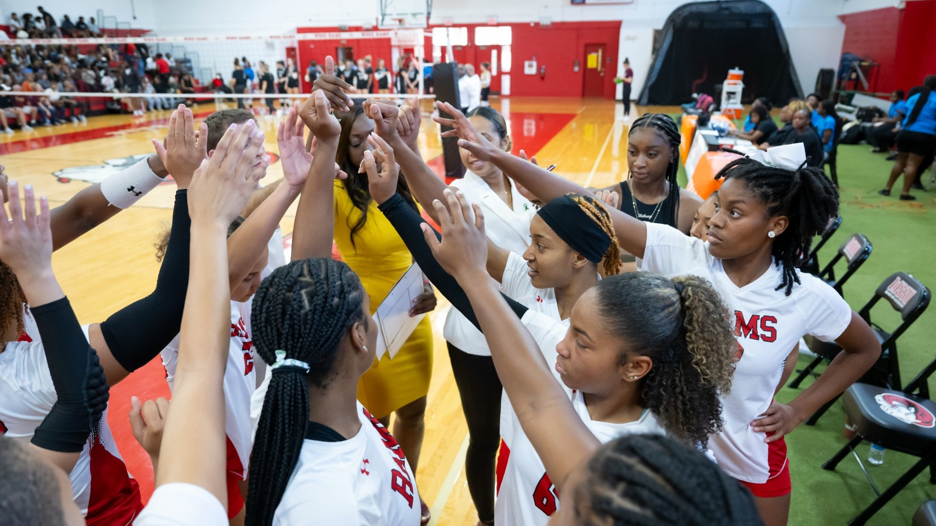 Volleyball Host Claflin University, Travels to play TriMatch on