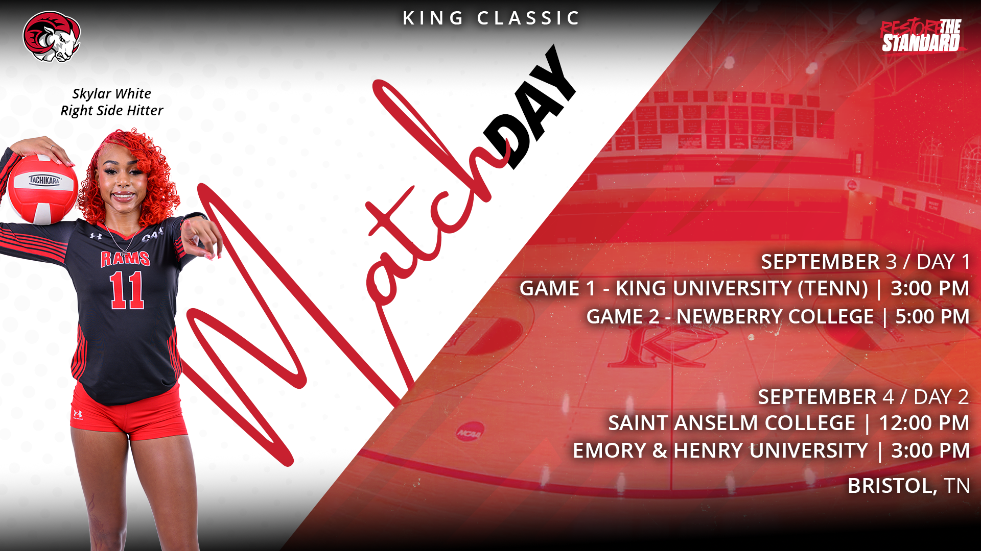 Vb at Kings Classic