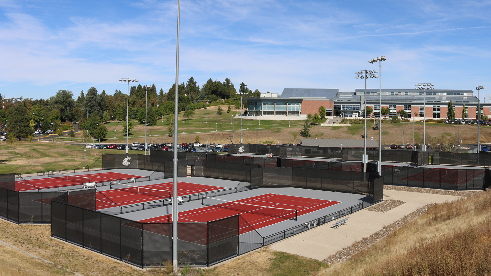 WSU Outdoor Tennis Courts