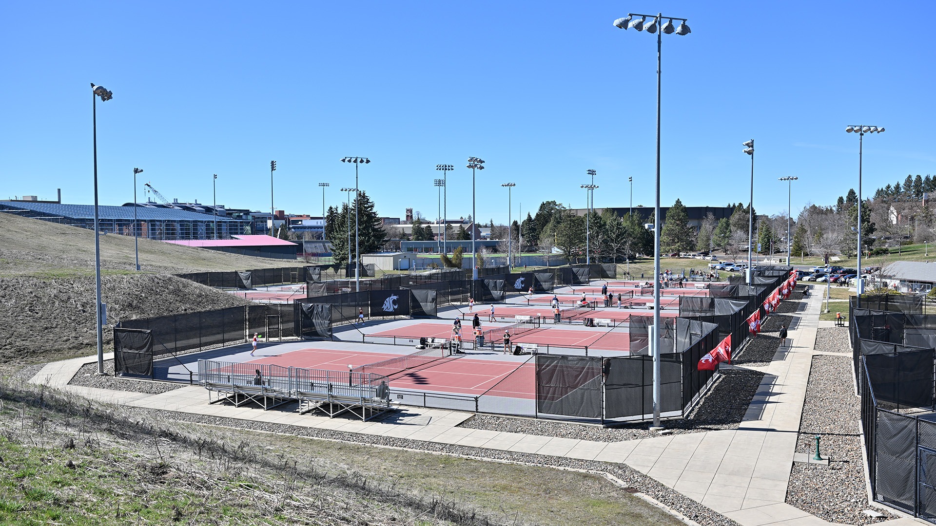 WSU Outdoor Tennis Courts