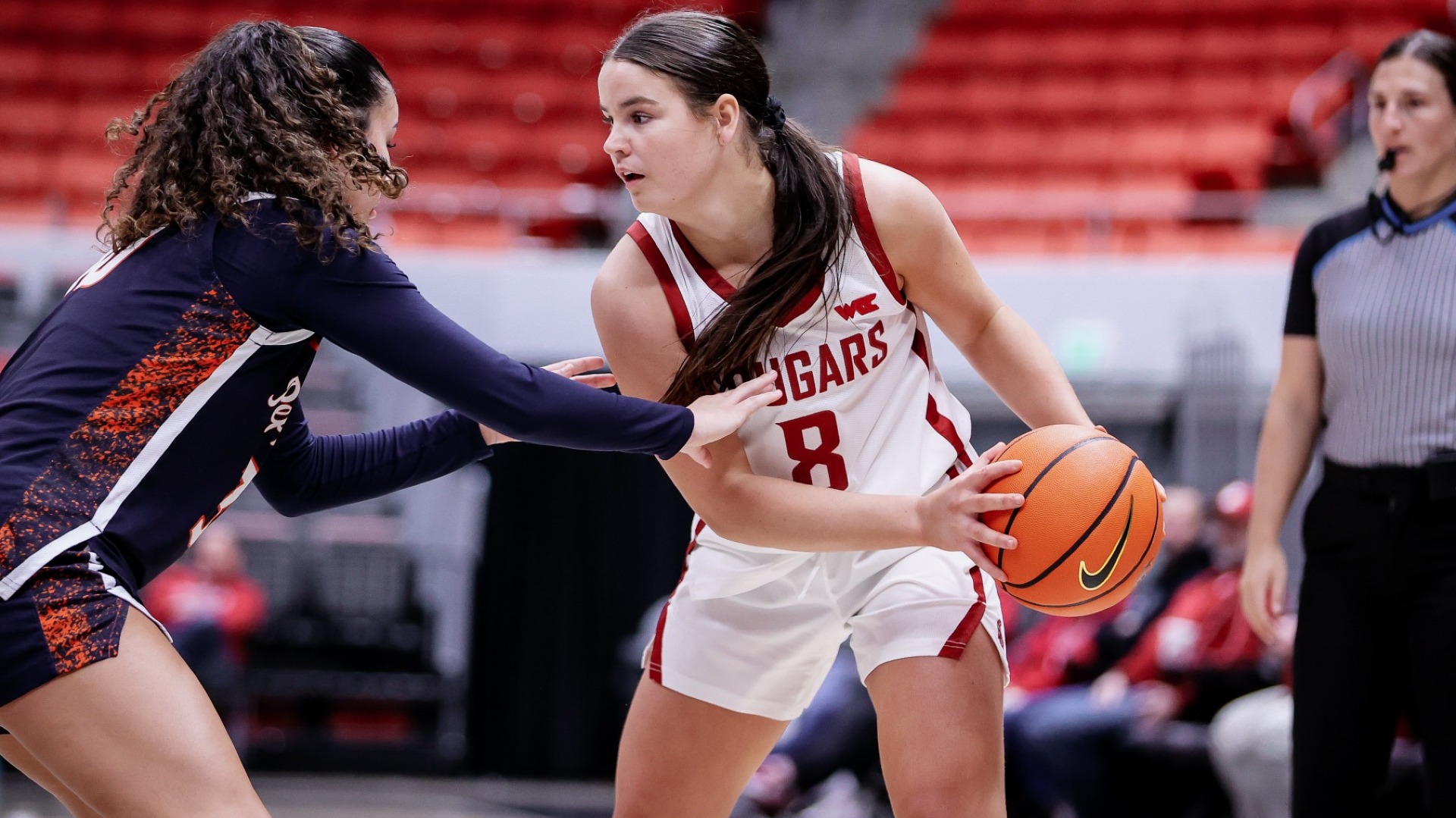 25_12_28 WSU WBB Mackenzie Chatfield against Pepperdine