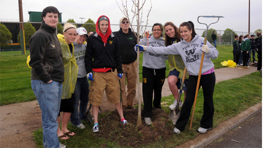 W Day Tree Planting