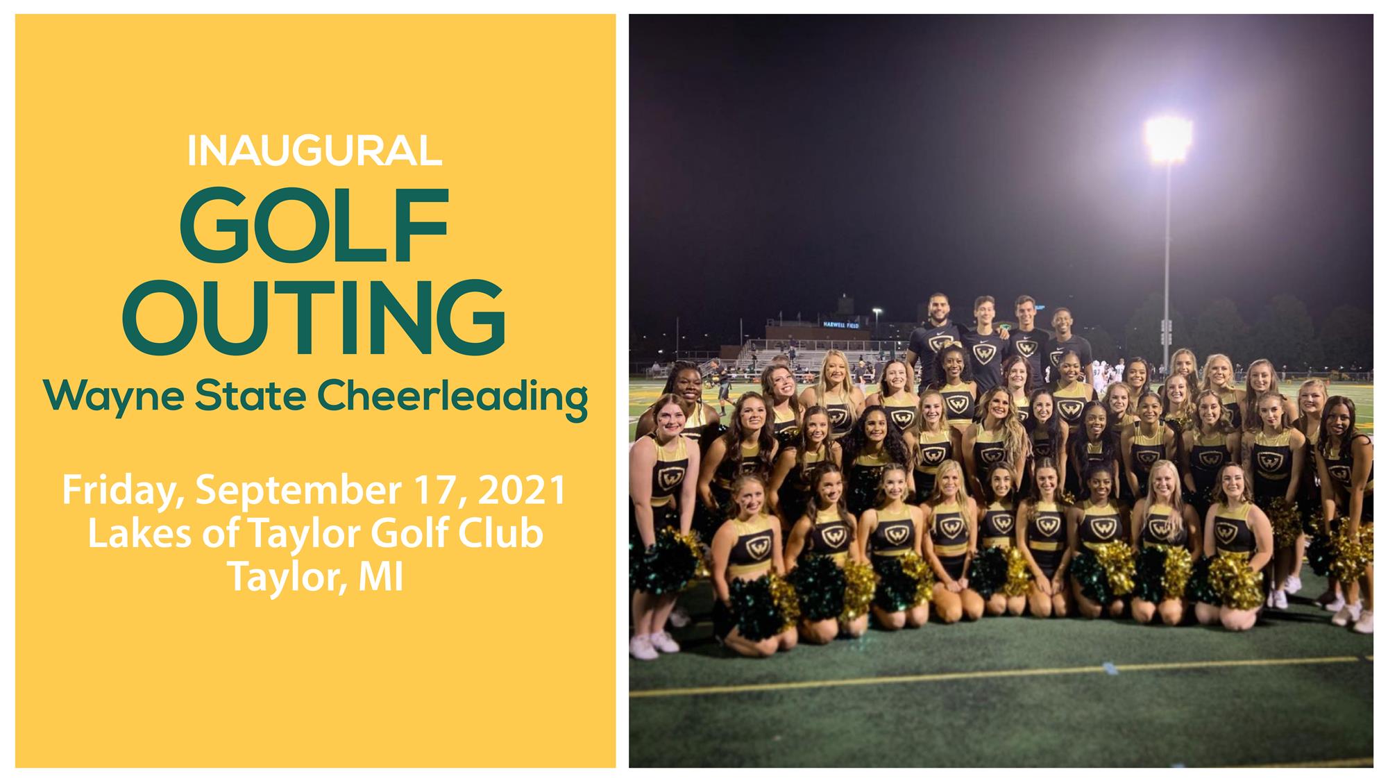 2021 Cheerleading Golf Outing