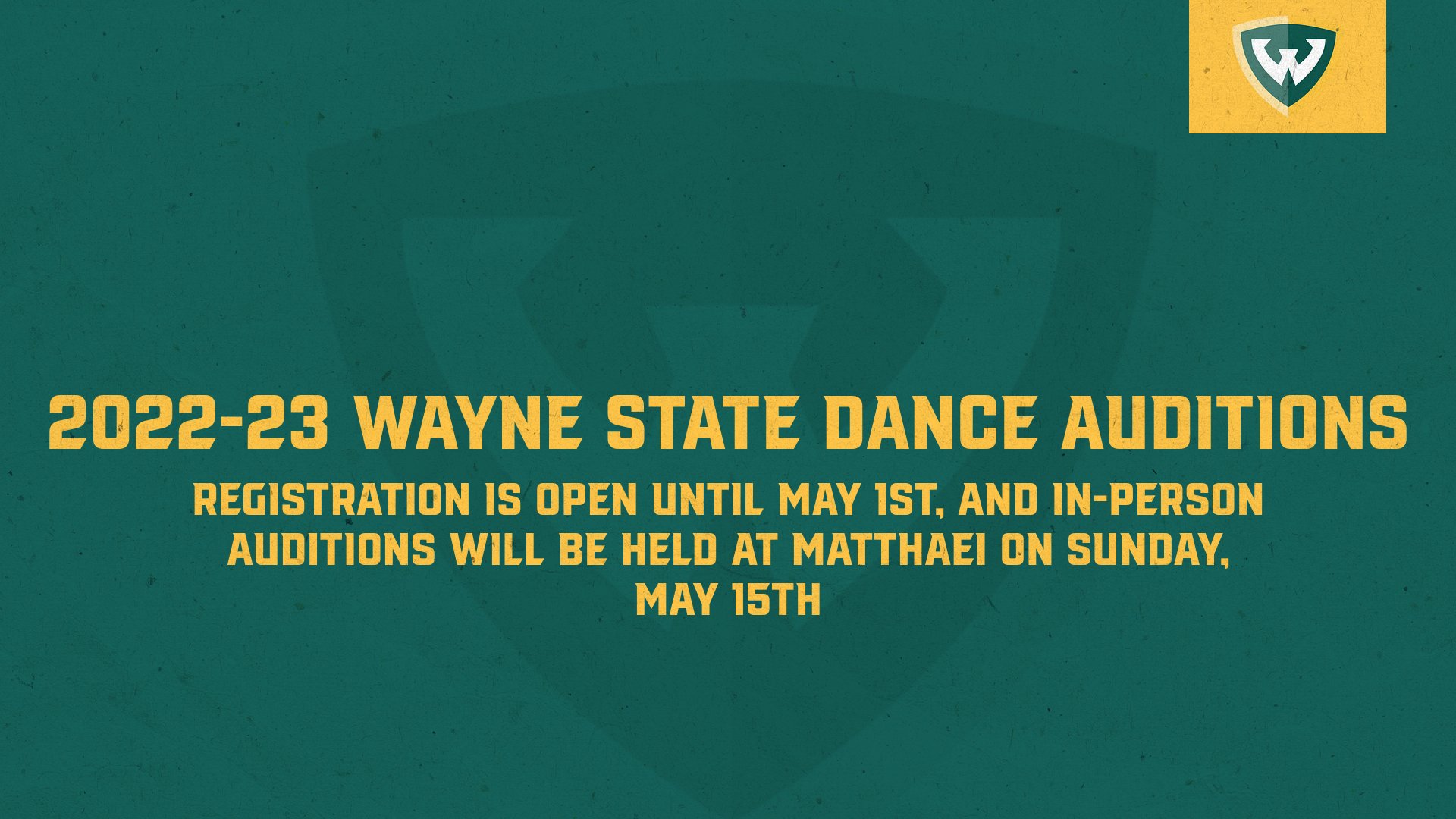 WSU Dance Auditions Graphic