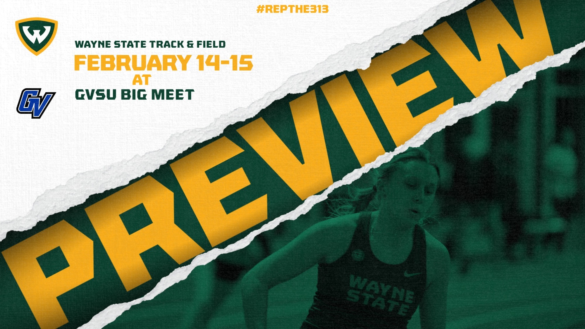 GVSU Big Meet Friday Recap For Women's Indoor Track & Field Wayne