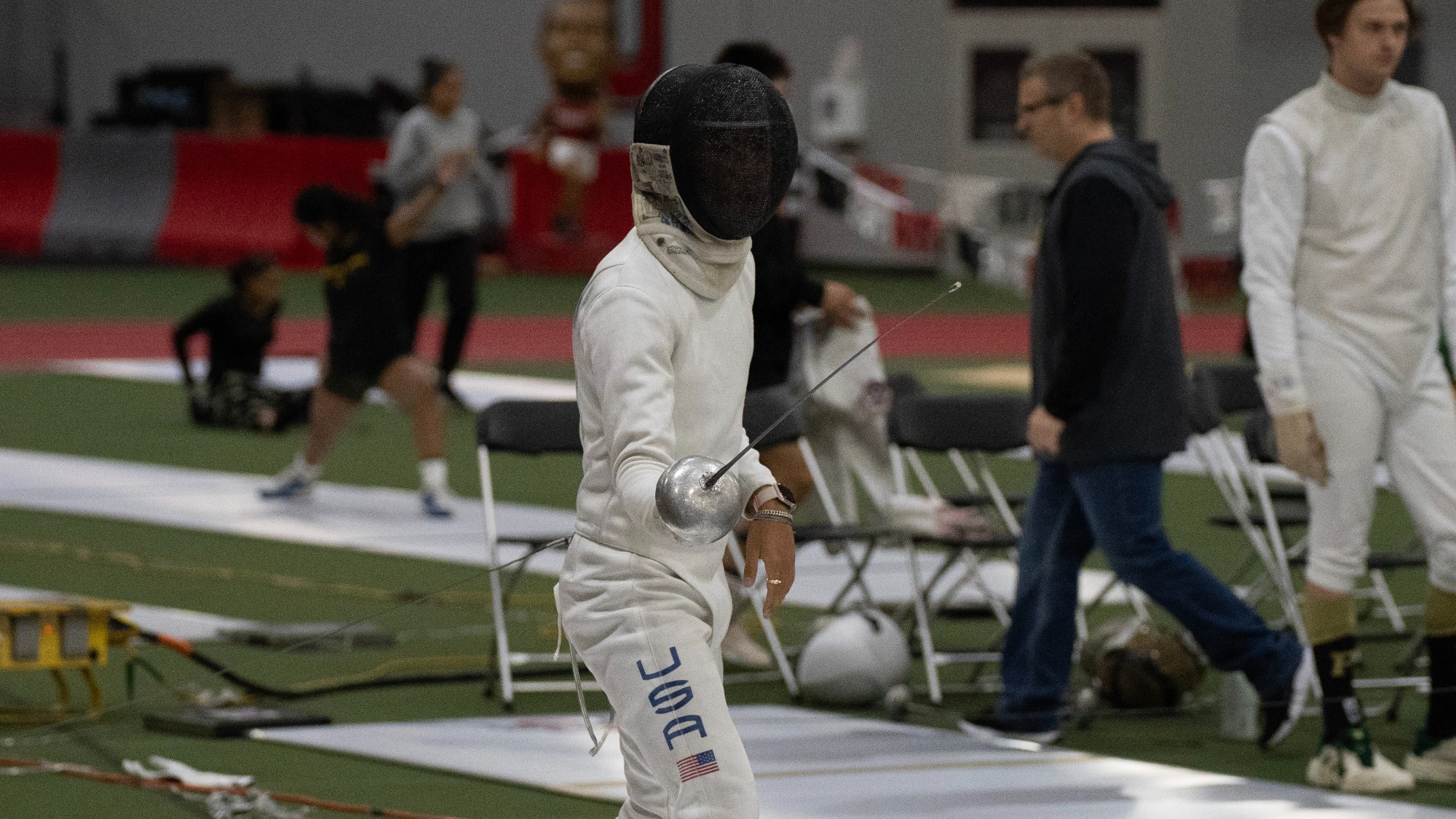 Justin Chenh at 2025 OSU Duals
