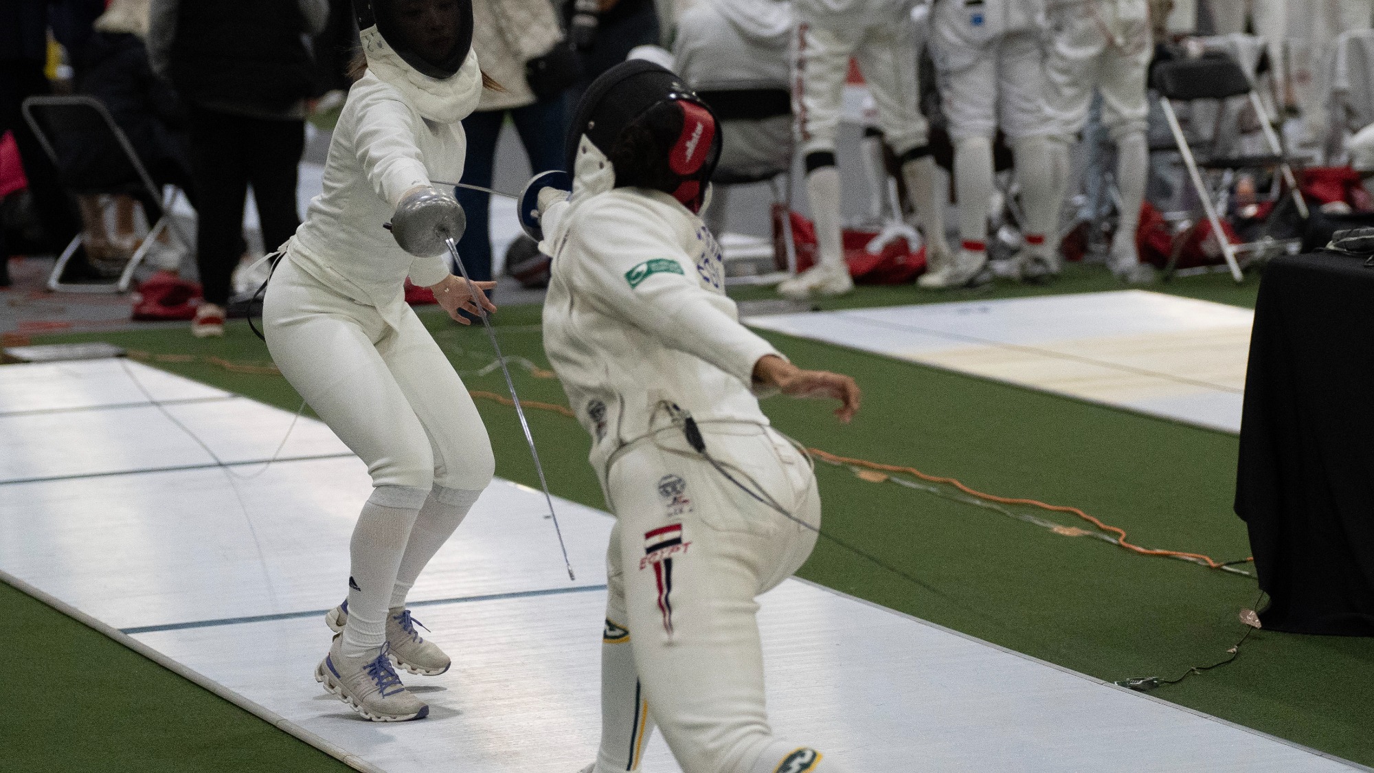 Salma Abdrabou at 2025 OSU Duals