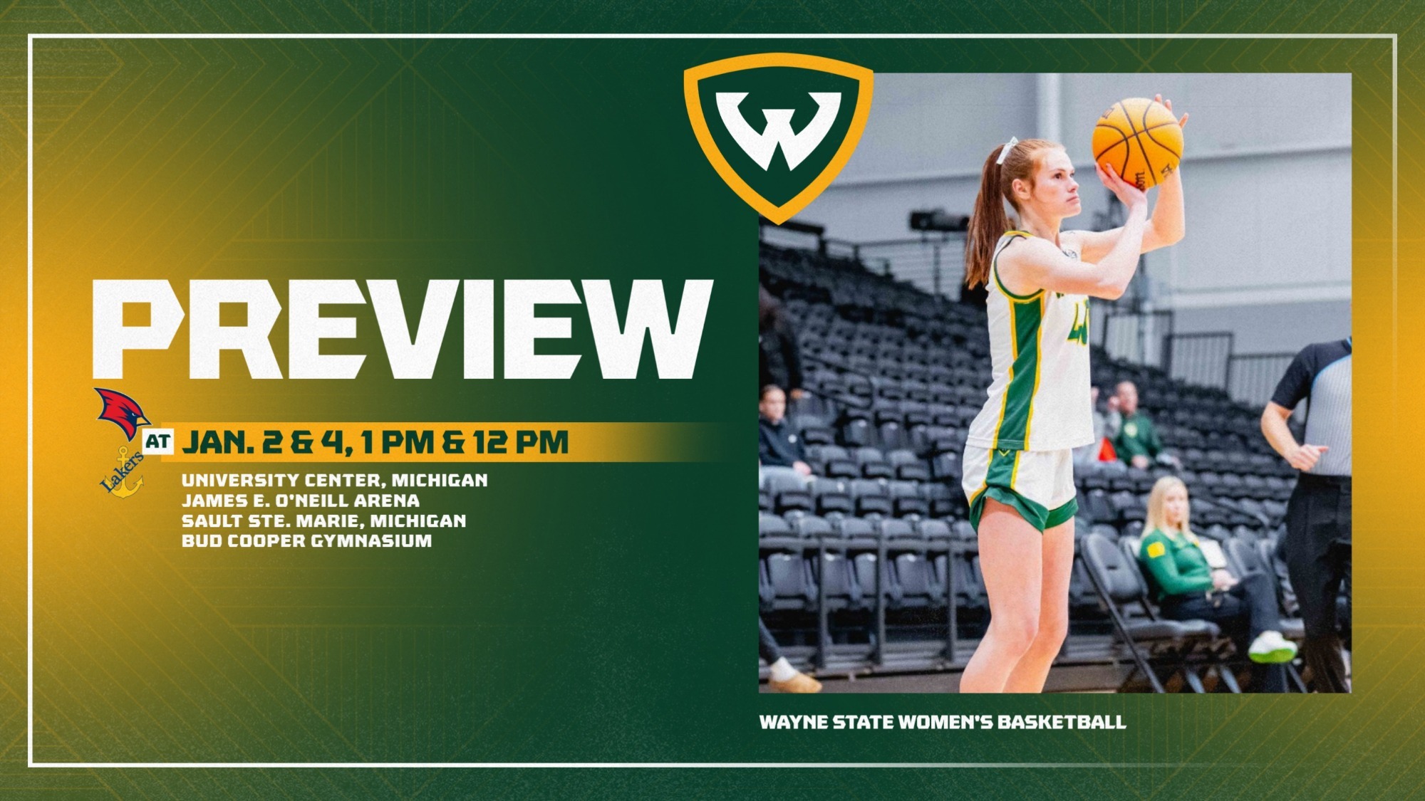 WBB Preview at SVSU and LSSU