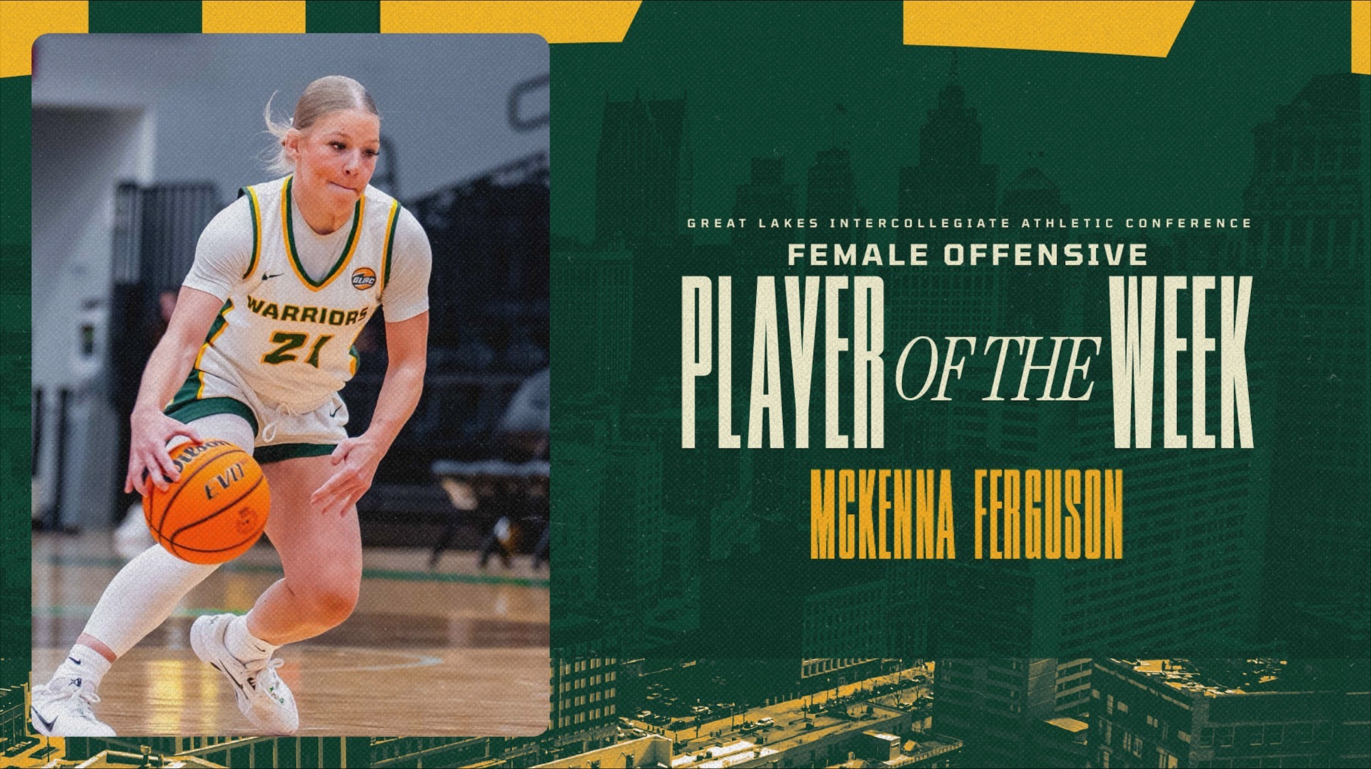 McKenna Ferguson Offensive Player of the Week 12/8/2025