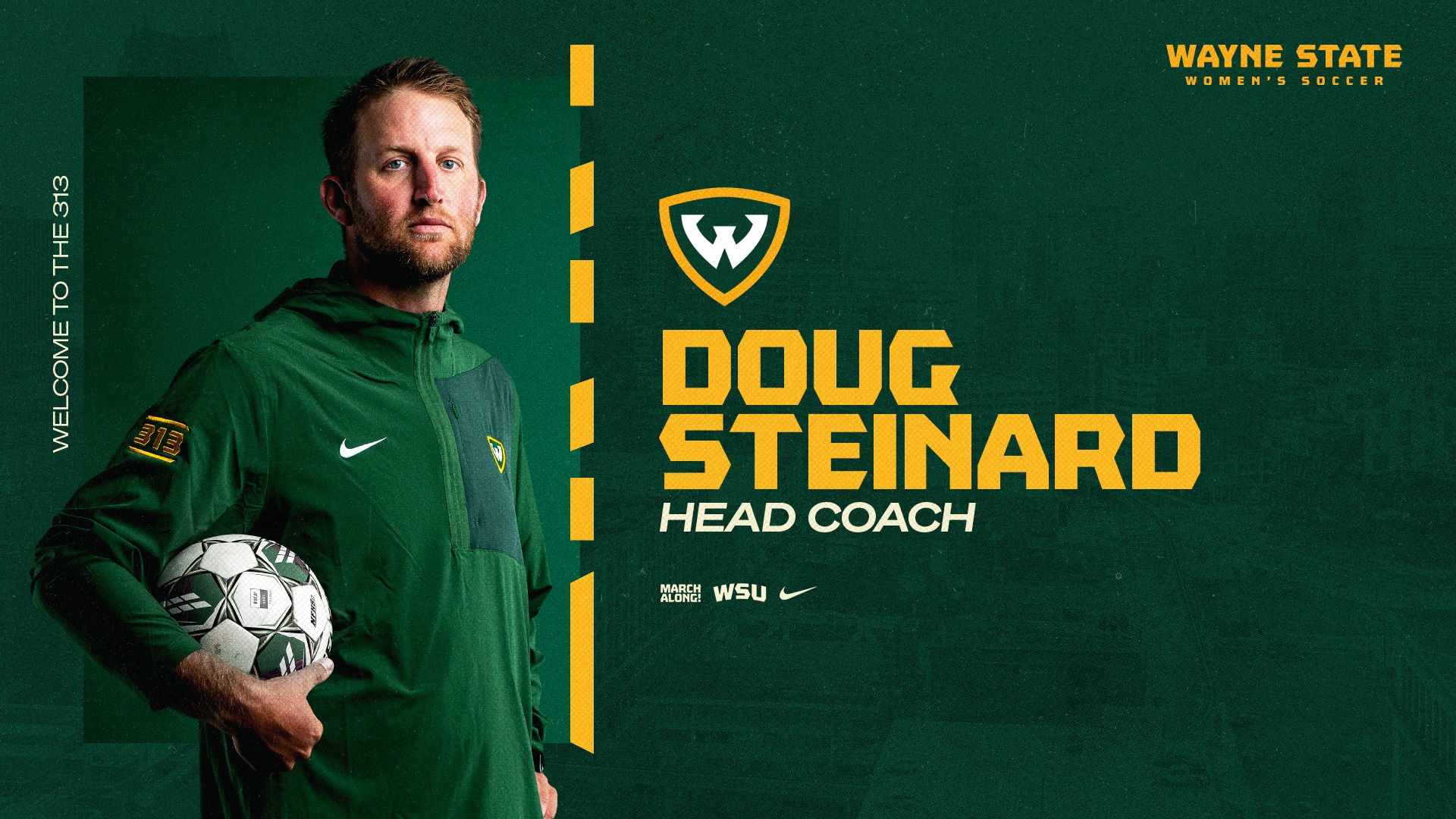 Welcome Coach Doug Steinard