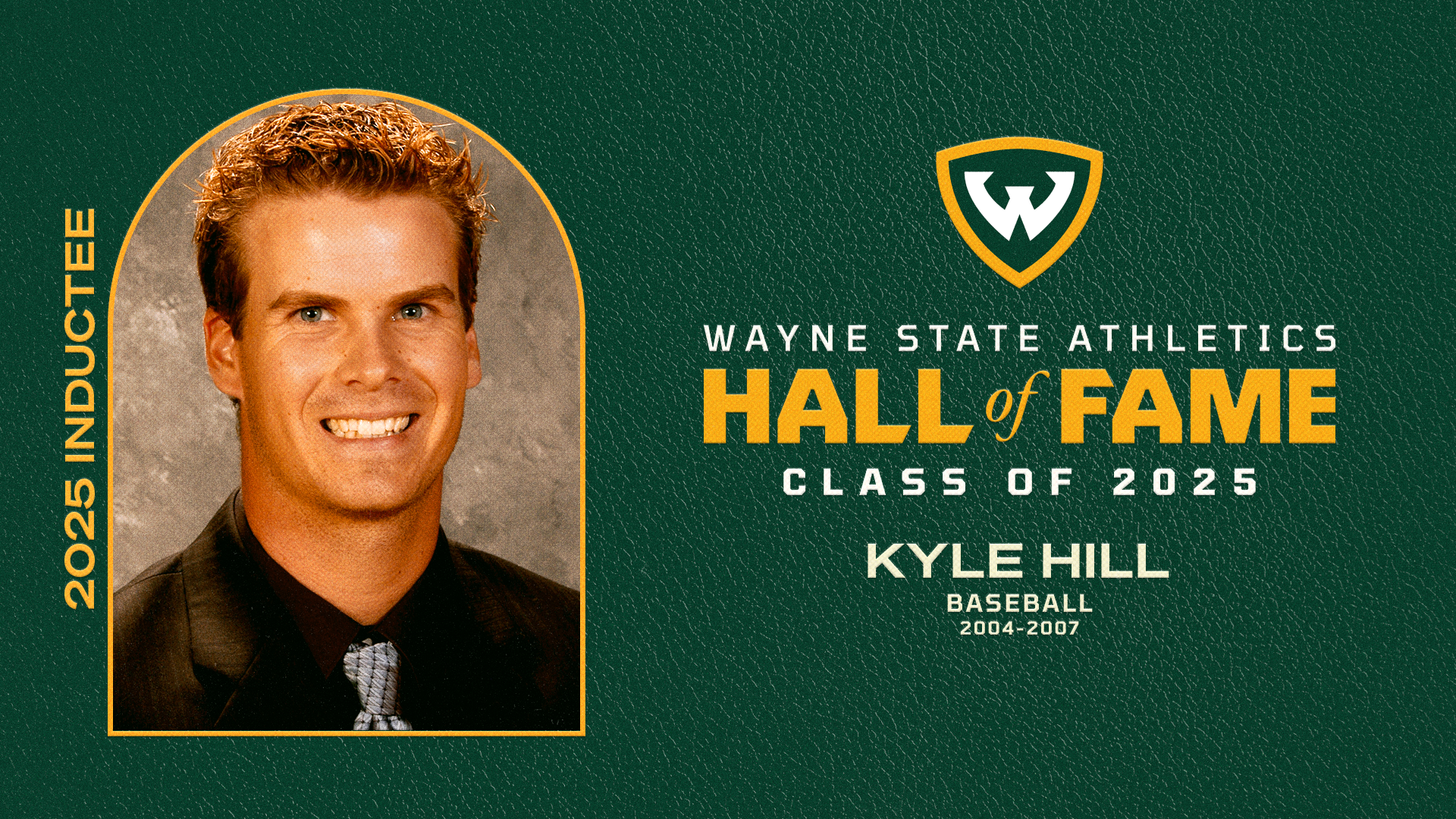 Kyle Hill 2025 HOF graphic