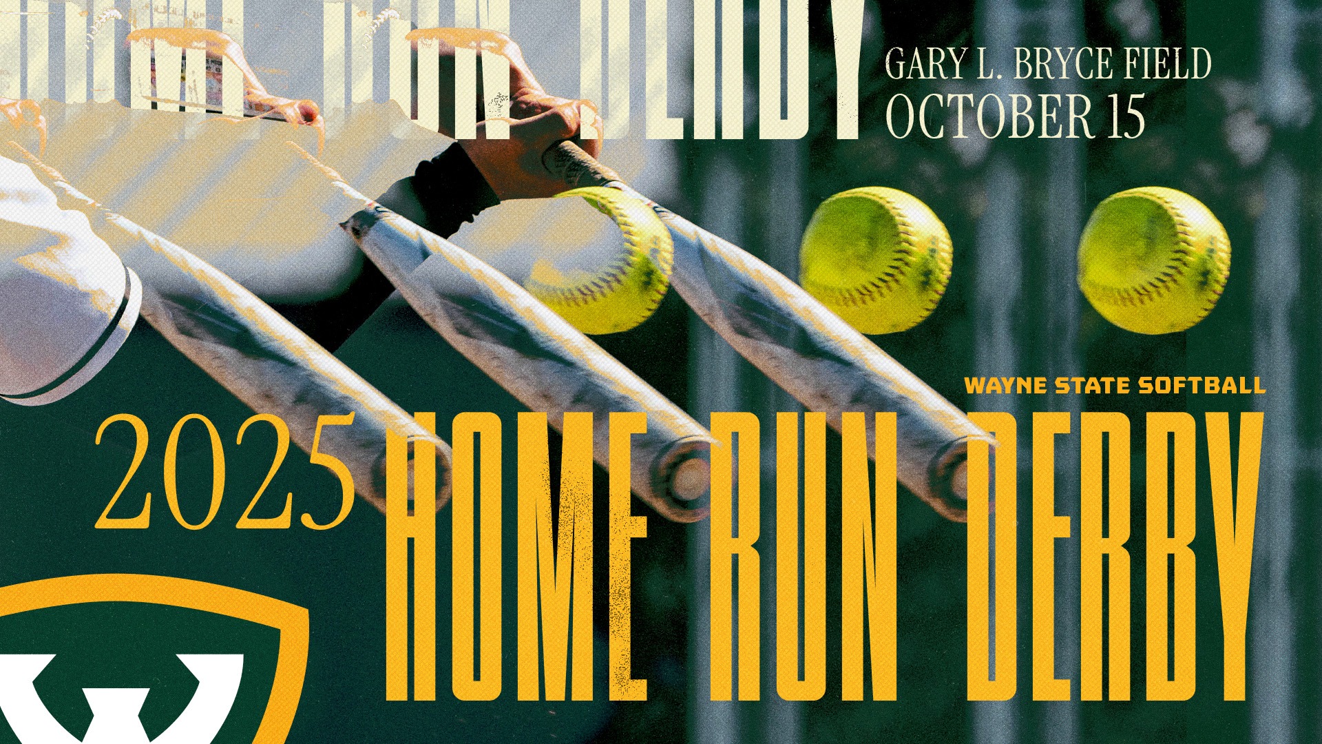 2025 Softball Home Run Derby graphic