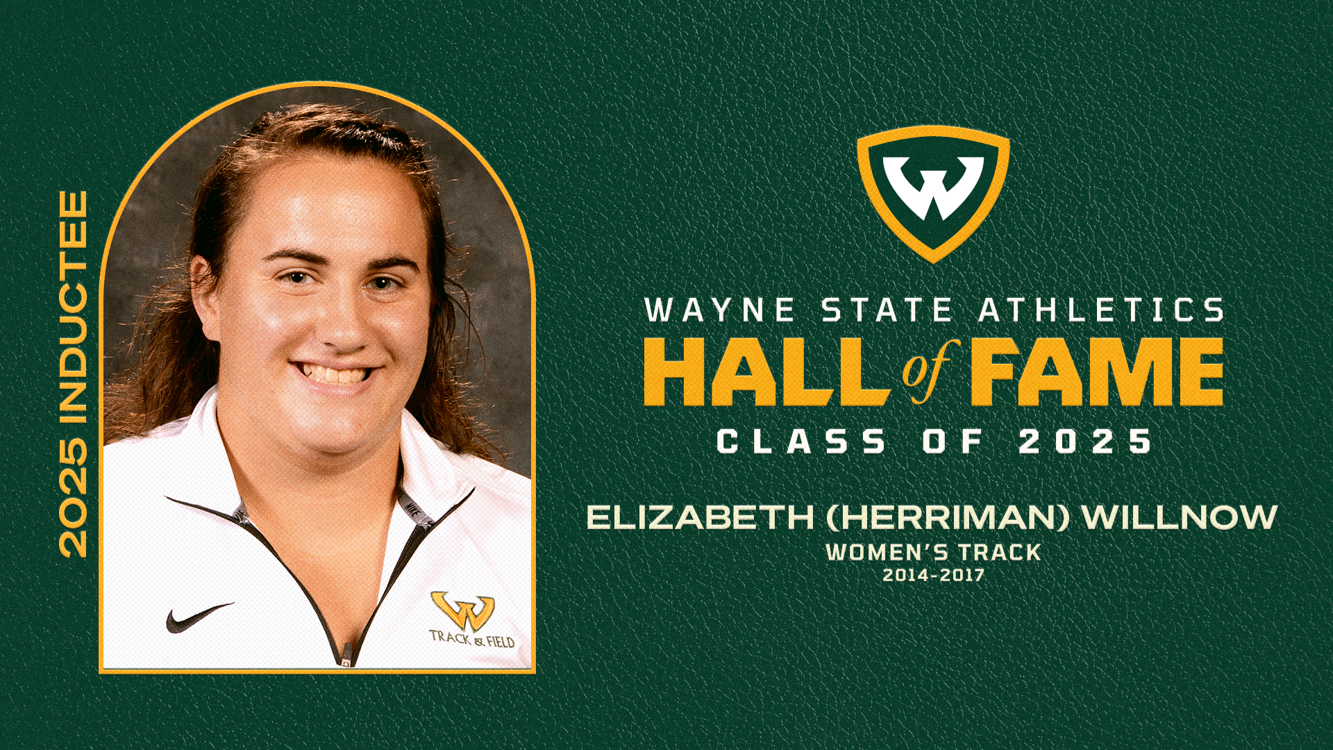 2025 HOF inductee graphic - Elizabeth Herriman