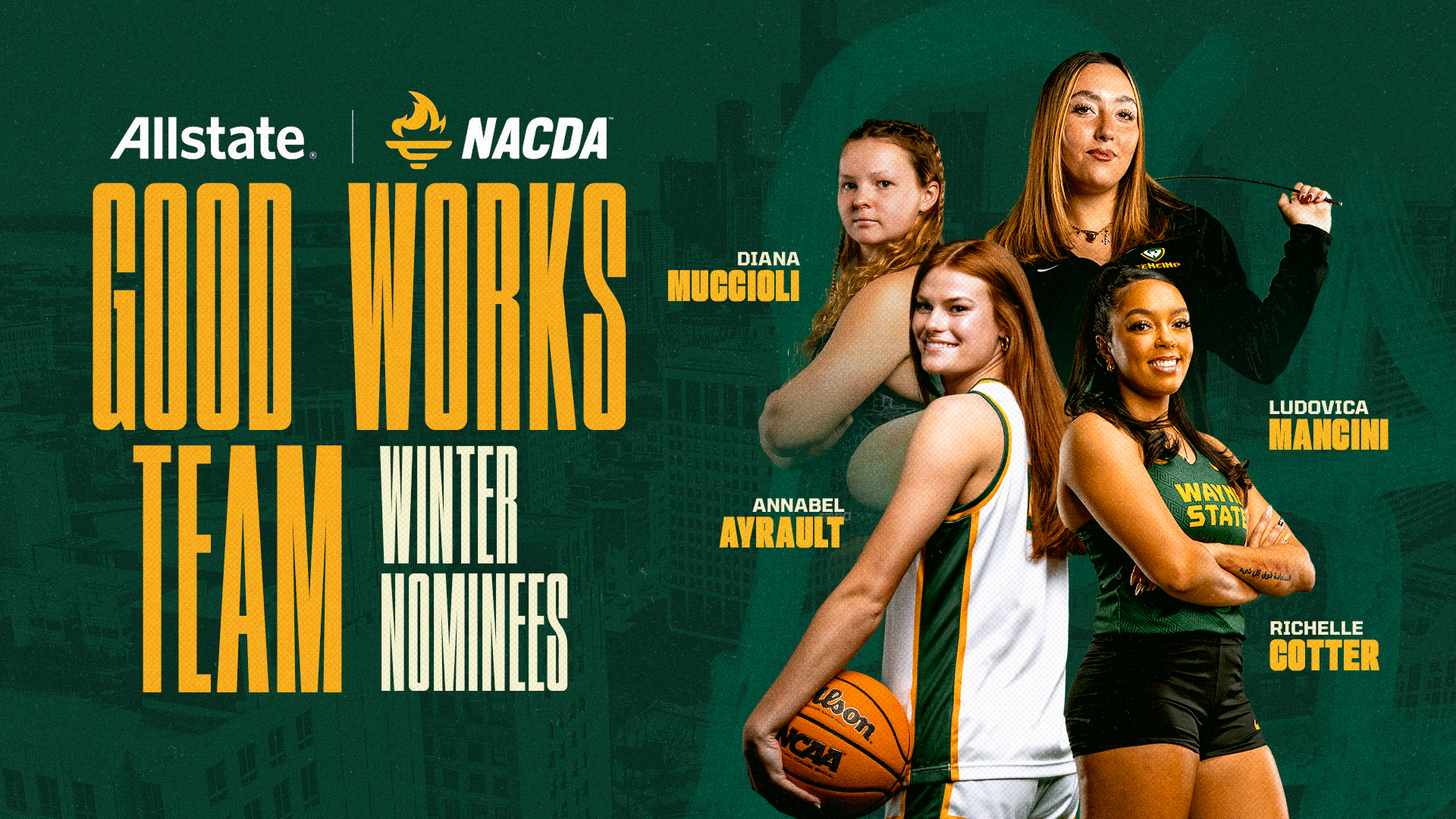 2026 NACDA Good Works Winter Nominees
