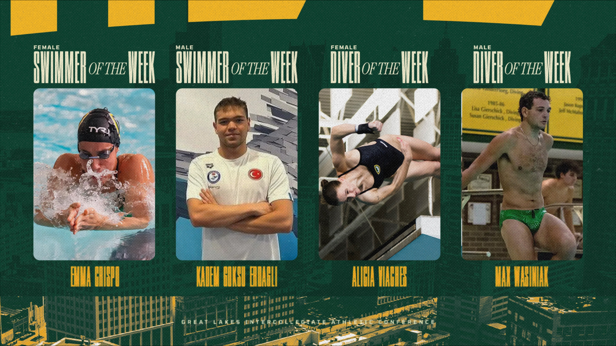 S&D Sweeps GLIAC Weekly Awards