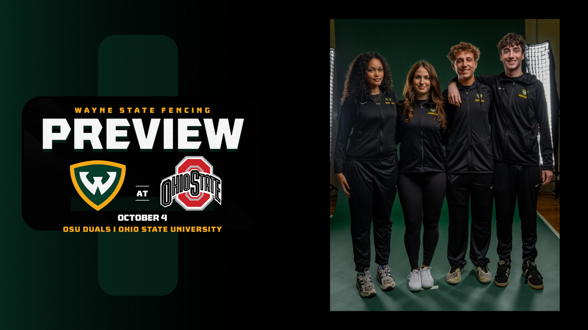 Fencing at OSU Duals Preview Graphic