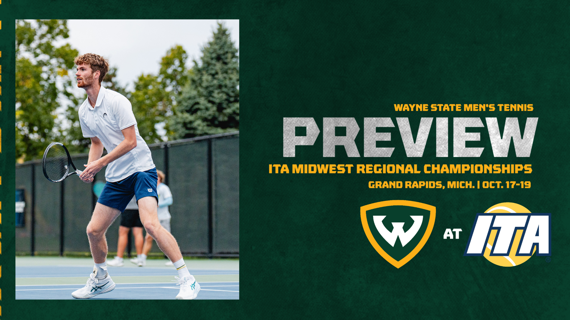 Men's Tennis @ITA Preview Graphic