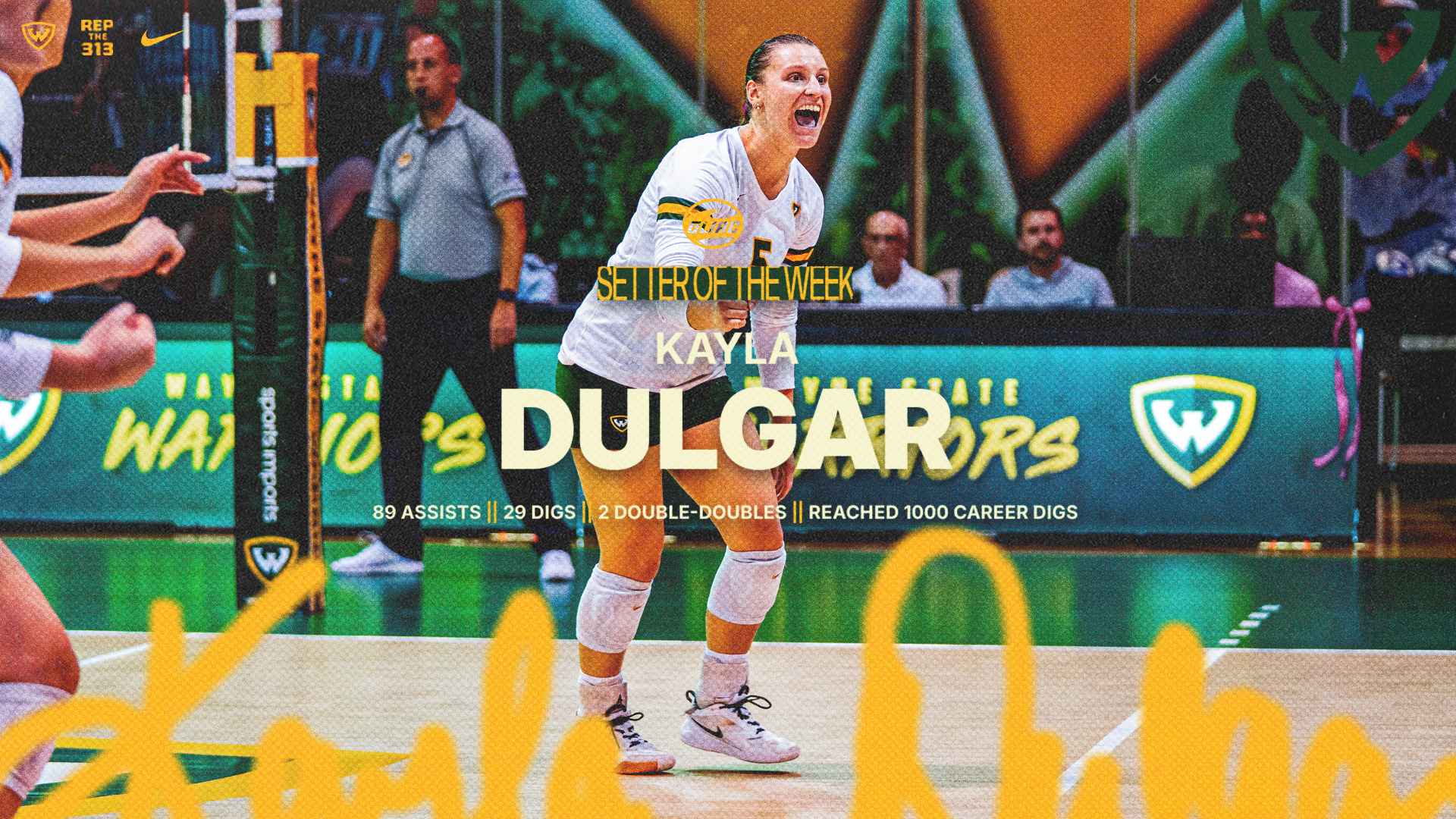 Dulgar's second GLIAC Setter of the Week 2026