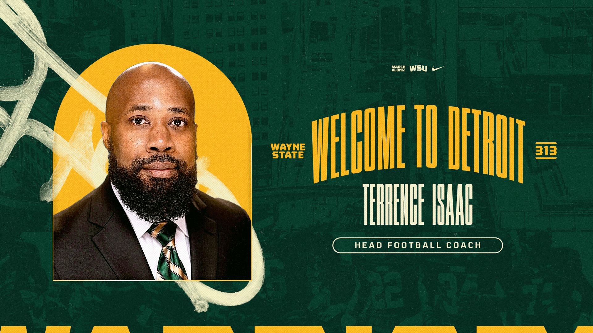 Welcome Coach Isaac