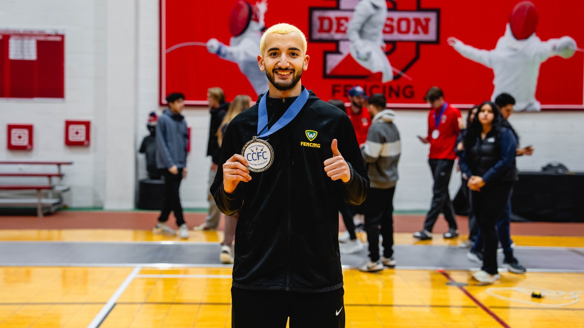 Mahmoud Elsayed First Place men's epee 2026 CCFC