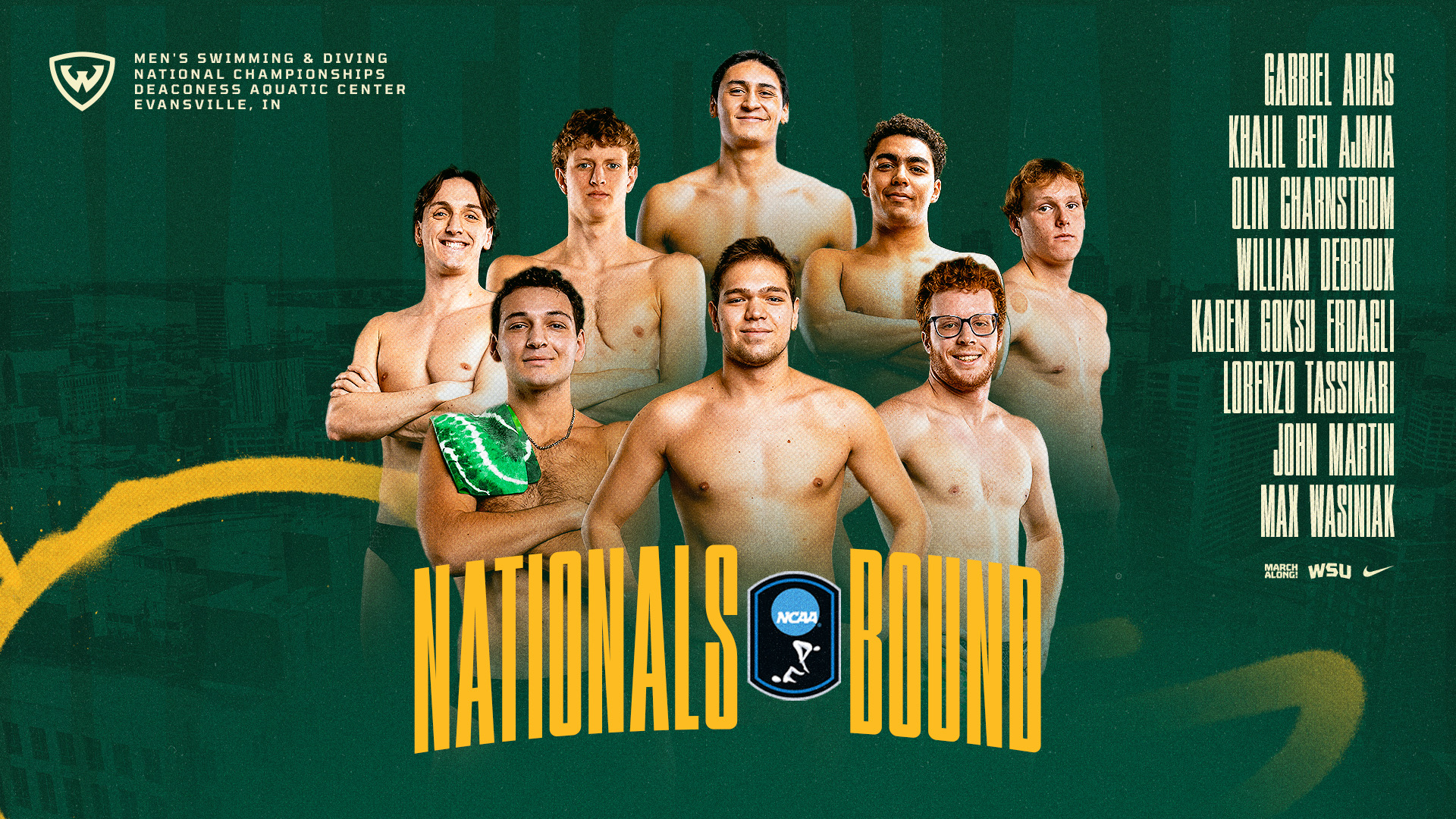 2026 Men's Swim & Dive National Qualifiers