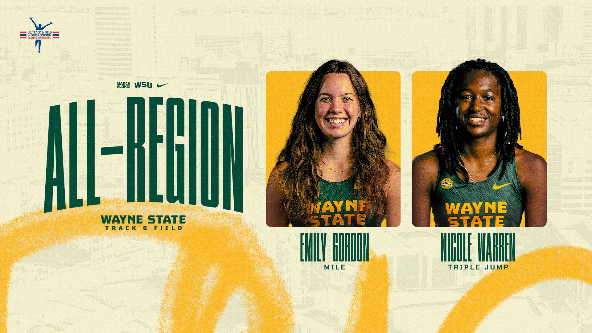 USTFCCCA Indoor All-Region 2026 graphic