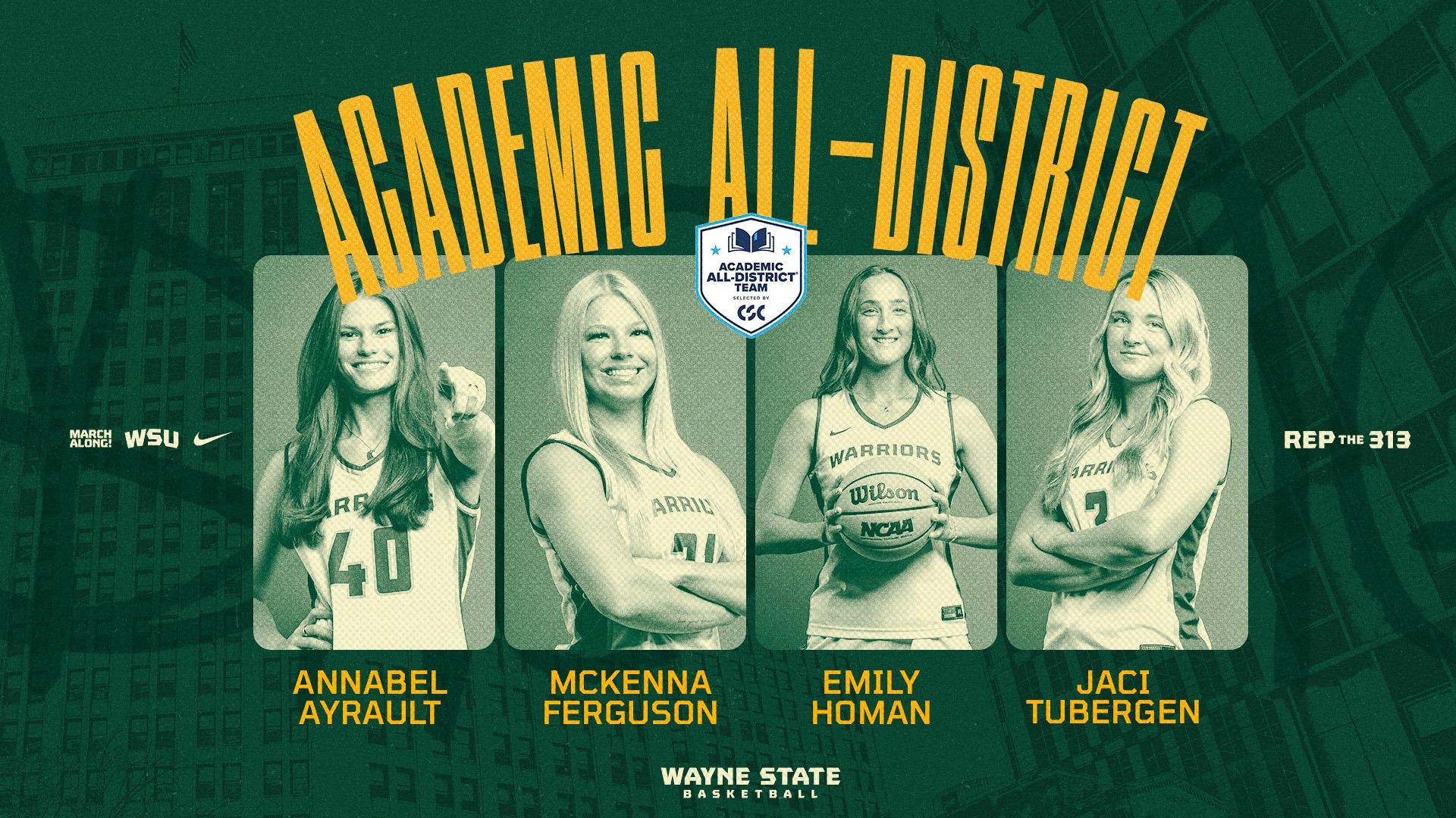 WBB Academic All-District 2025-26