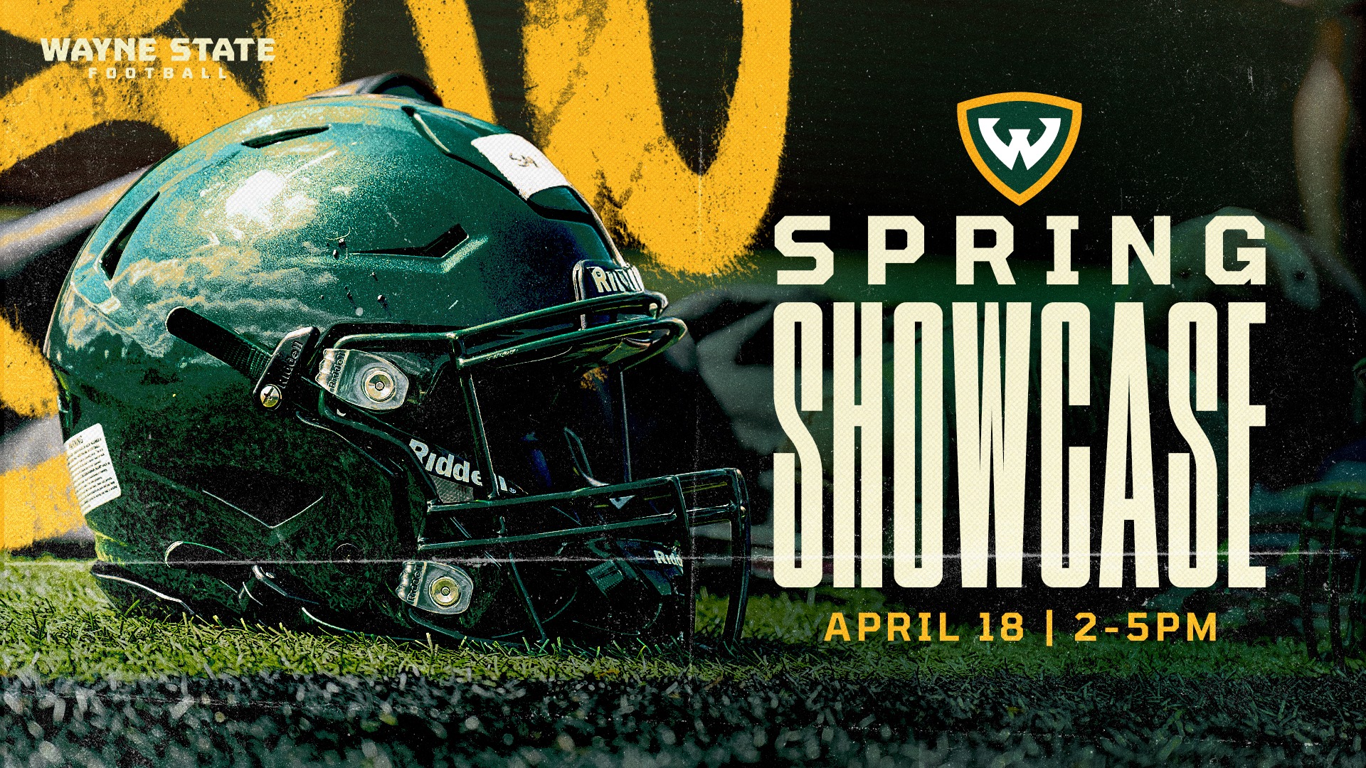 2026 Football Spring Showcase Graphic