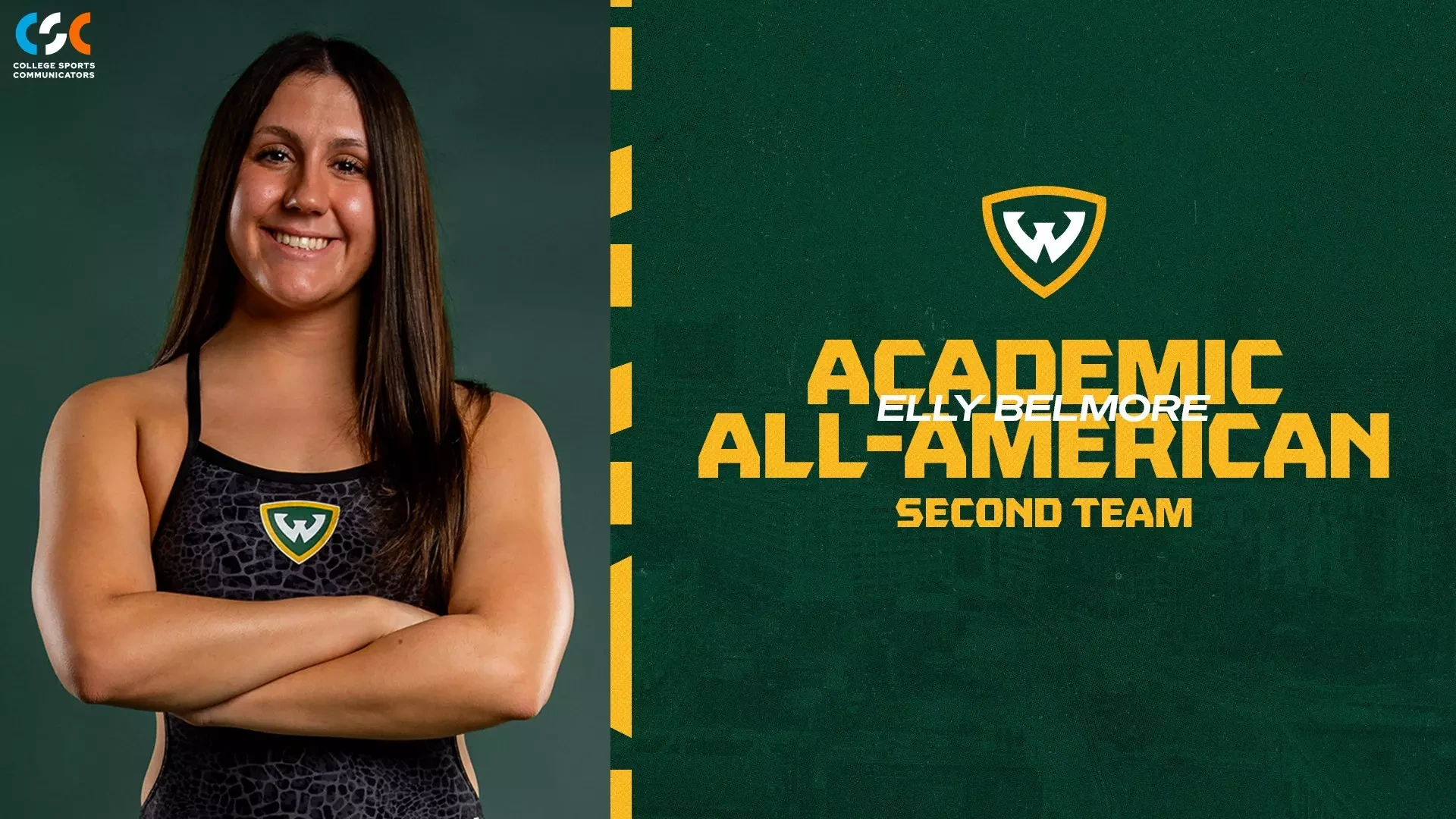 Elly Belmore - 2026 Academic All-American