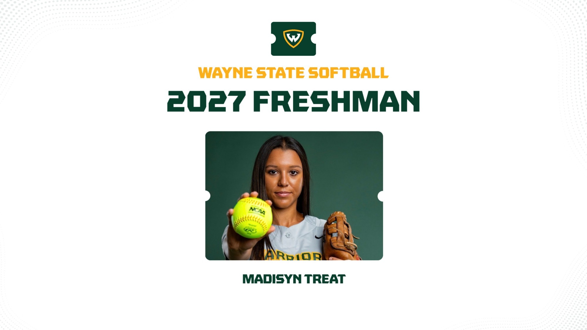 Treat Recruit Graphic Softball